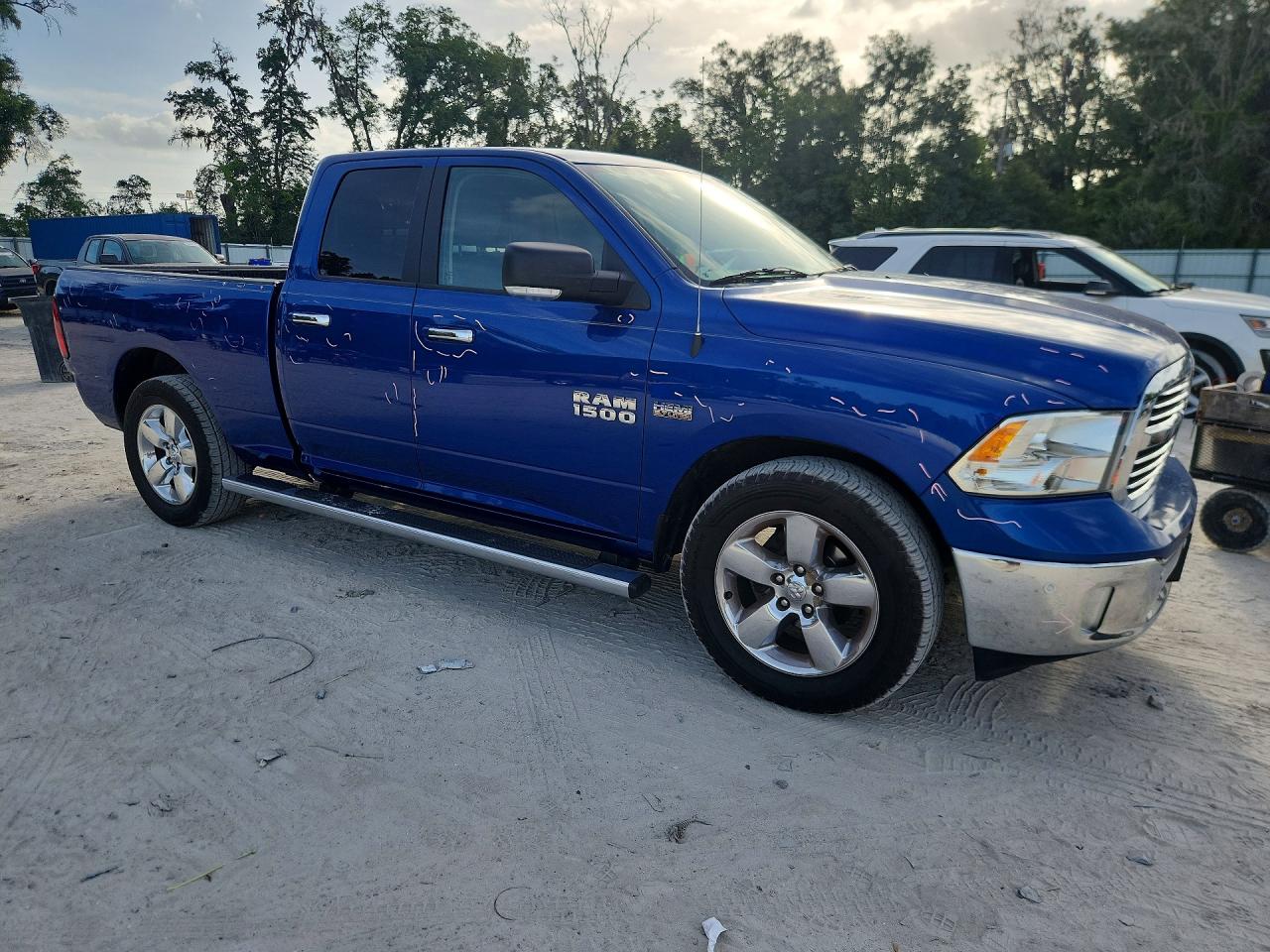 2016 Ram 1500 Slt Blue vin: 1C6RR6GT3GS348400