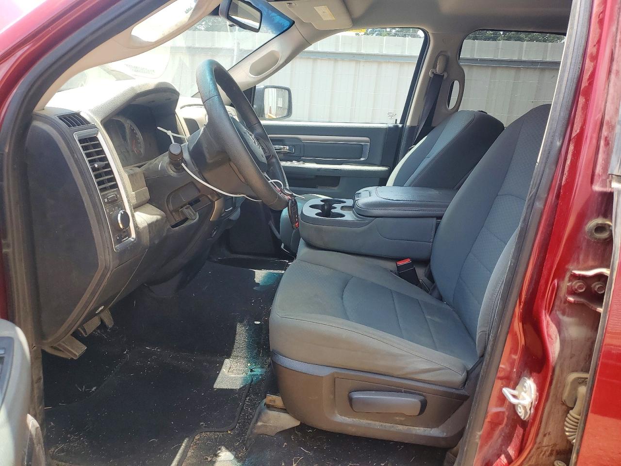 2014 Ram 1500 Slt Maroon vin: 1C6RR6GT4ES128003