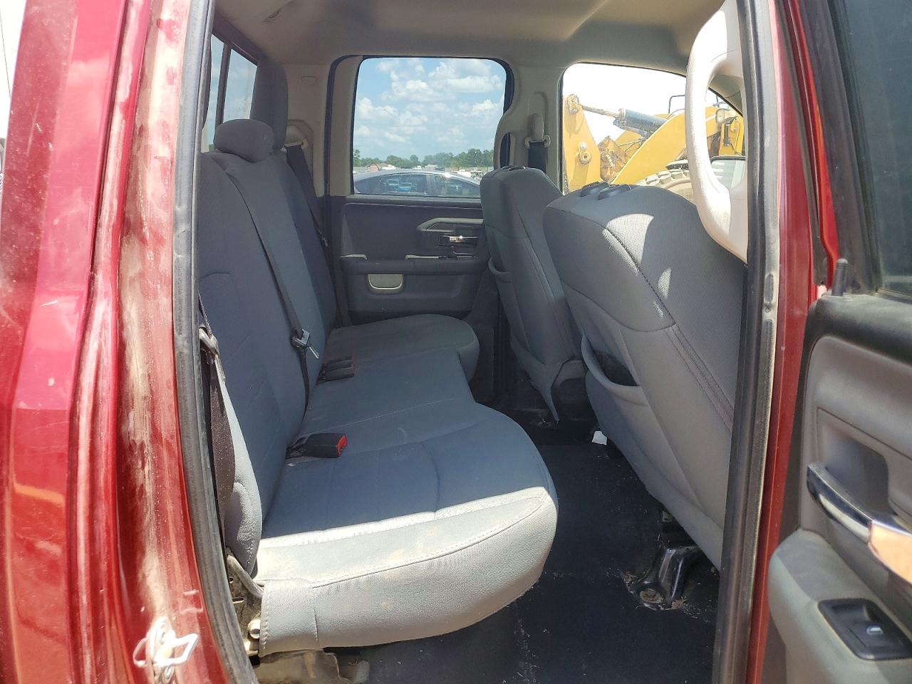 2014 Ram 1500 Slt Maroon vin: 1C6RR6GT4ES128003