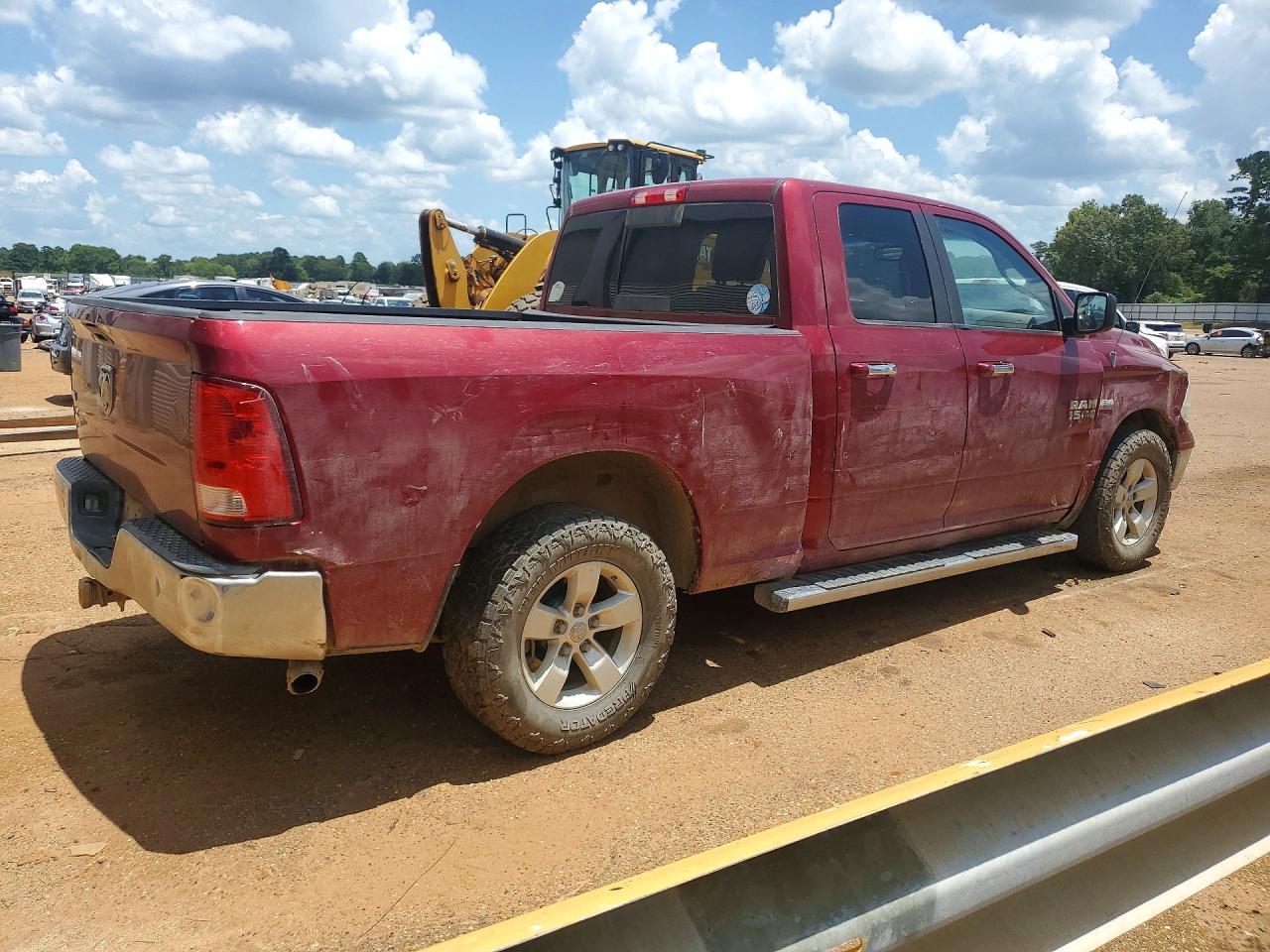 2014 Ram 1500 Slt Maroon vin: 1C6RR6GT4ES128003