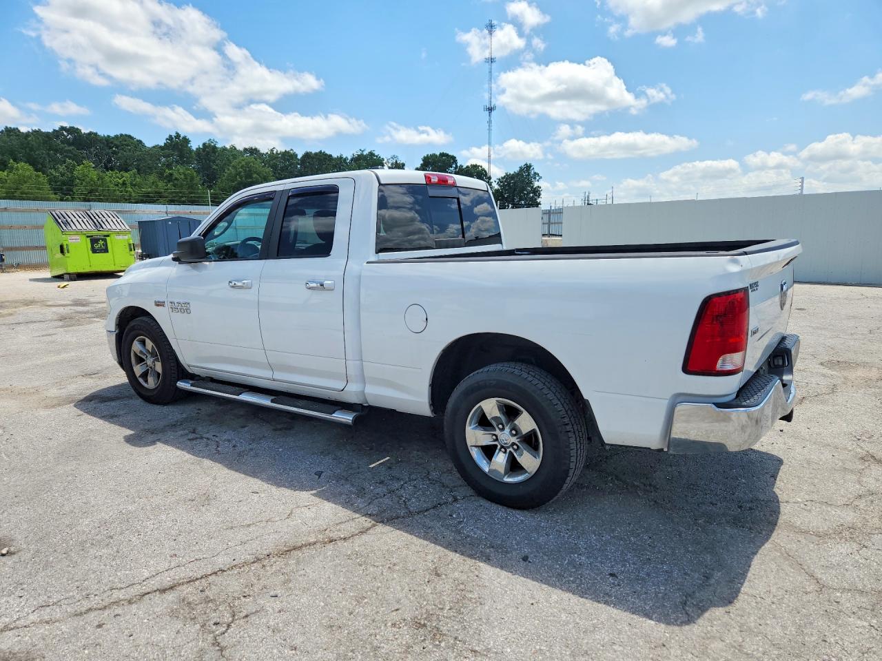 2014 Ram 1500 Slt White vin: 1C6RR6GT4ES350251