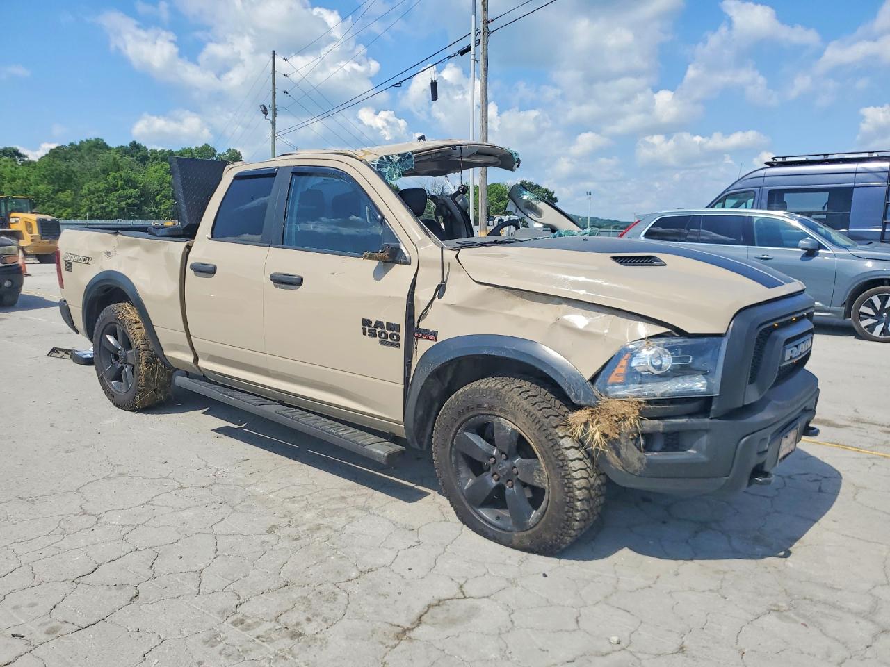 2019 Ram 1500 Classic Slt Beige vin: 1C6RR6GT4KS733974
