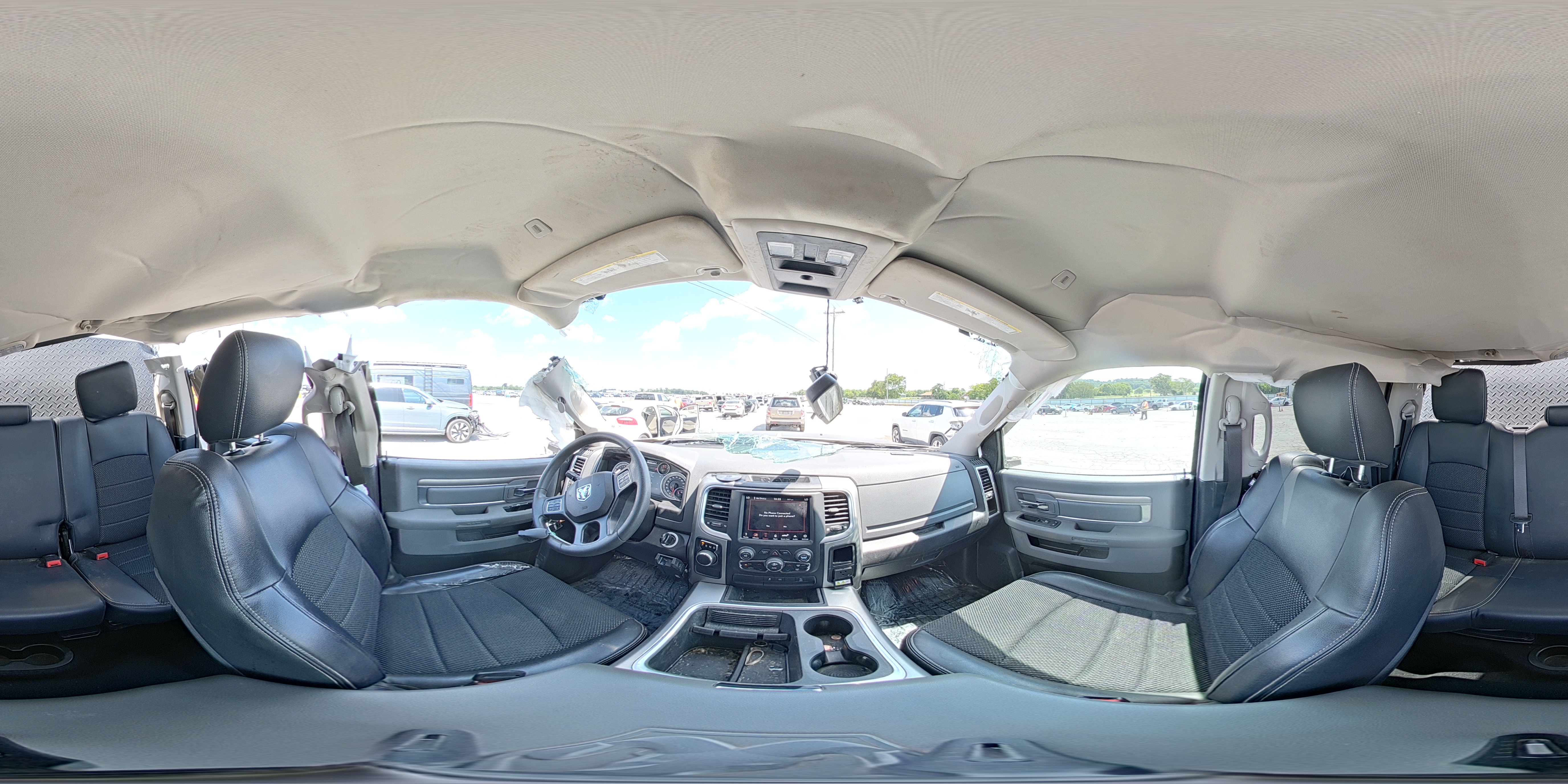2019 Ram 1500 Classic Slt Beige vin: 1C6RR6GT4KS733974