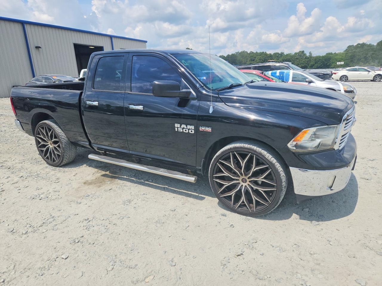 2013 Ram 1500 Slt Black vin: 1C6RR6GT5DS693276