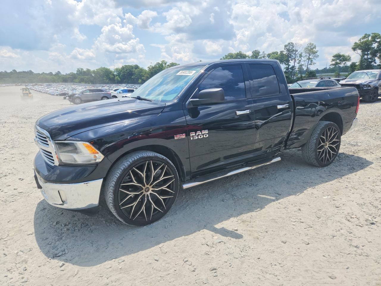 2013 Ram 1500 Slt Black vin: 1C6RR6GT5DS693276