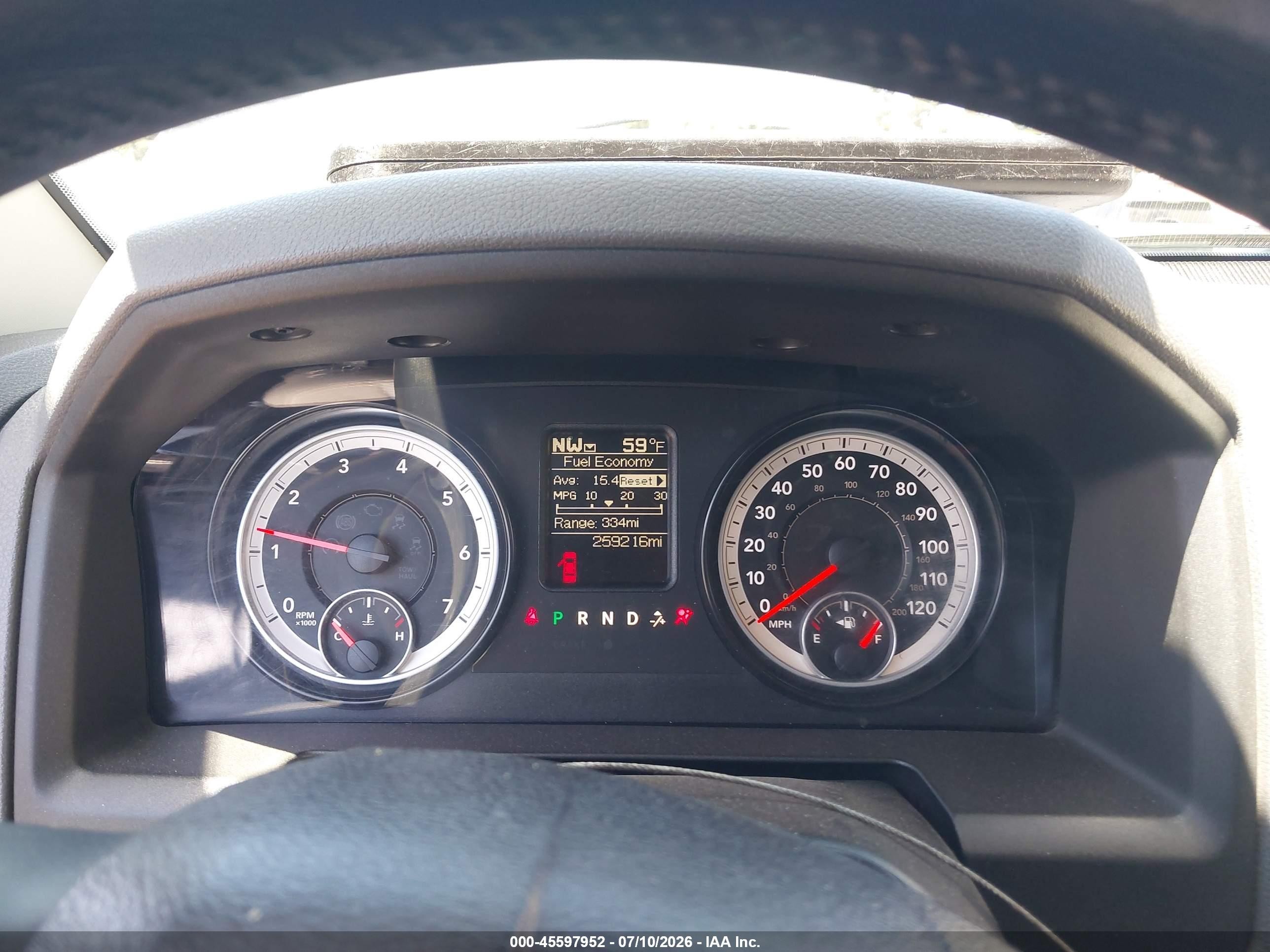 2014 Ram 1500 Big Horn Black vin: 1C6RR6GT5ES351957