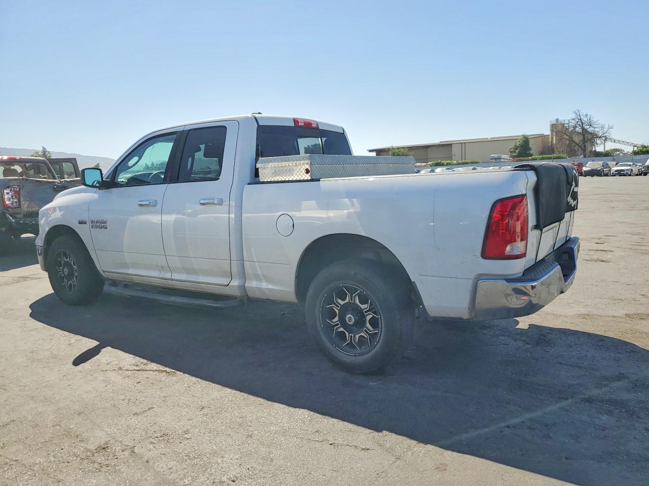 2014 Ram 1500 Slt White vin: 1C6RR6GT5ES416192