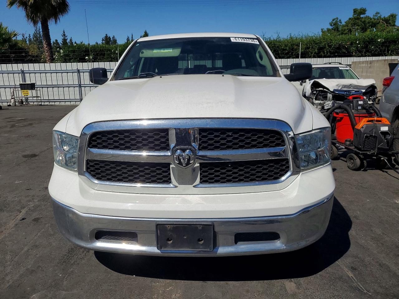 2014 Ram 1500 Slt White vin: 1C6RR6GT5ES416192