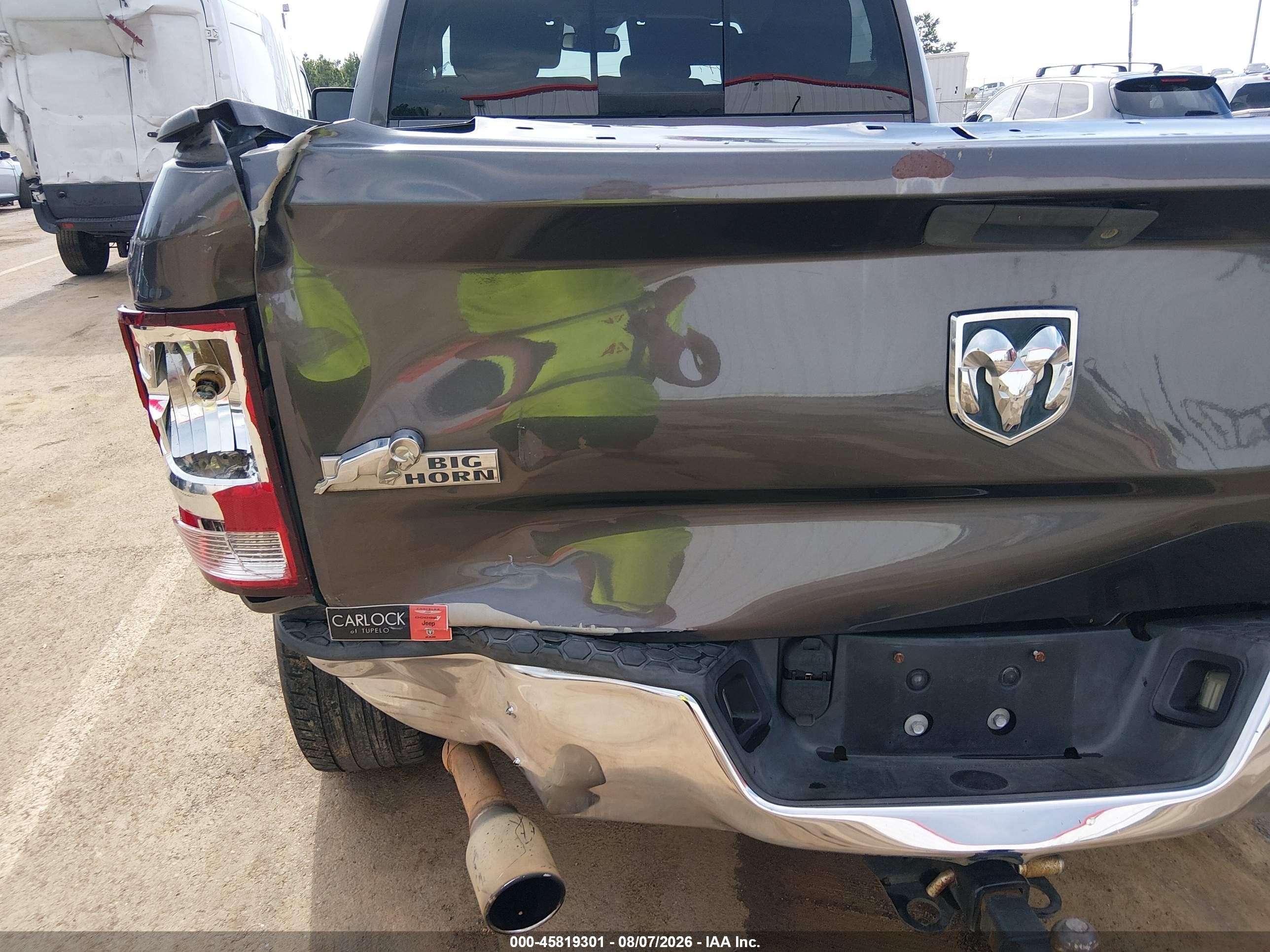 2015 Ram 1500 Big Horn Gray vin: 1C6RR6GT5FS577529