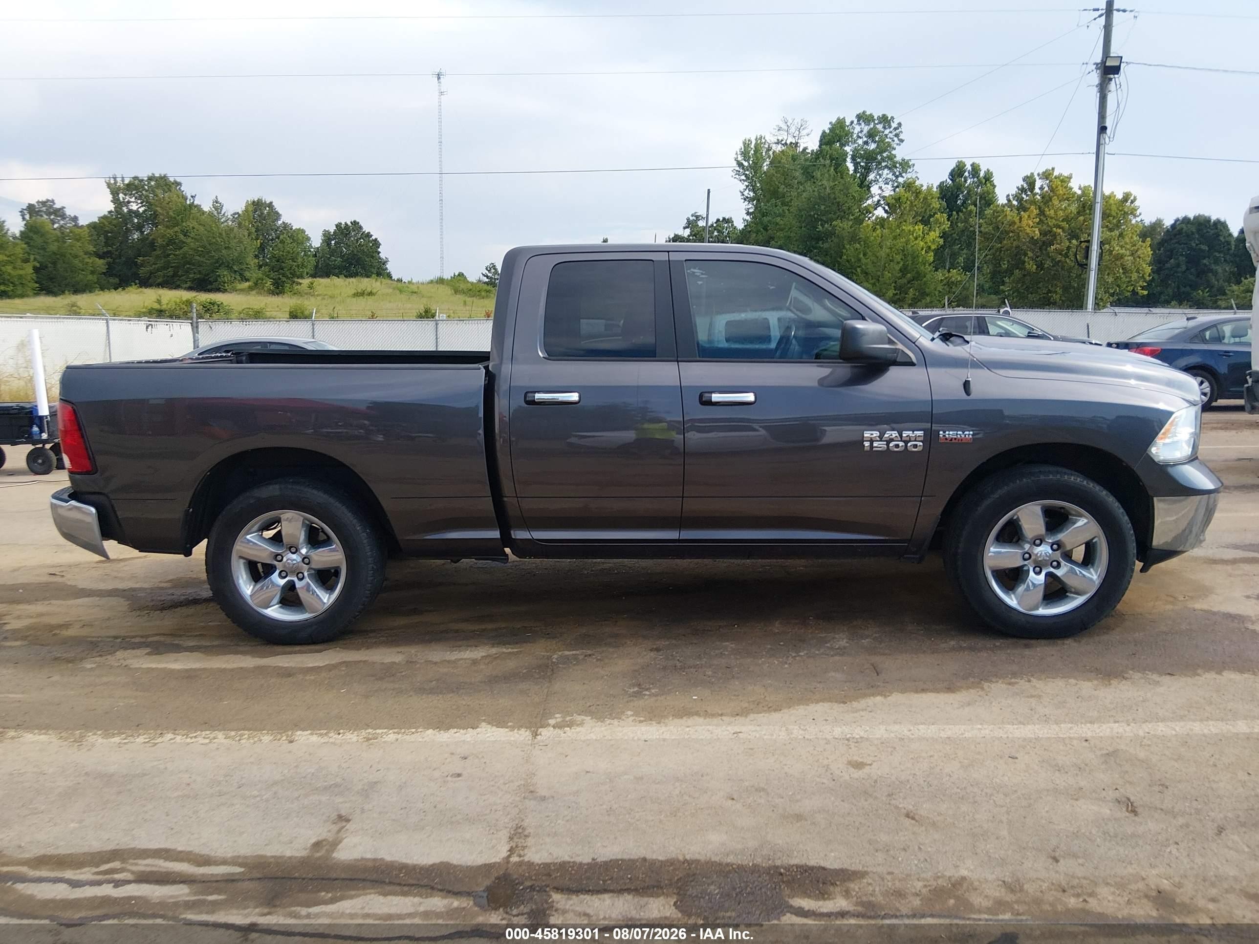 2015 Ram 1500 Big Horn Gray vin: 1C6RR6GT5FS577529