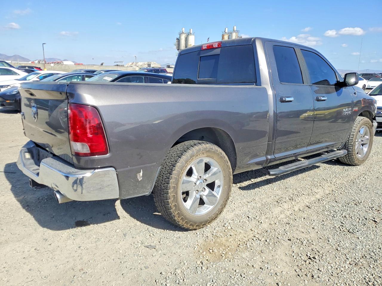 2015 Ram 1500 Slt Gray vin: 1C6RR6GT5FS754709