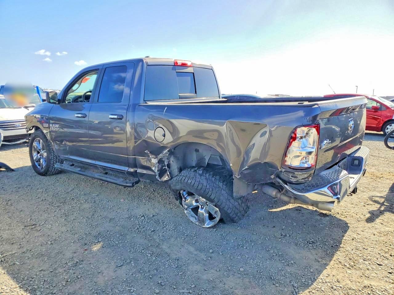 2015 Ram 1500 Slt Gray vin: 1C6RR6GT5FS754709