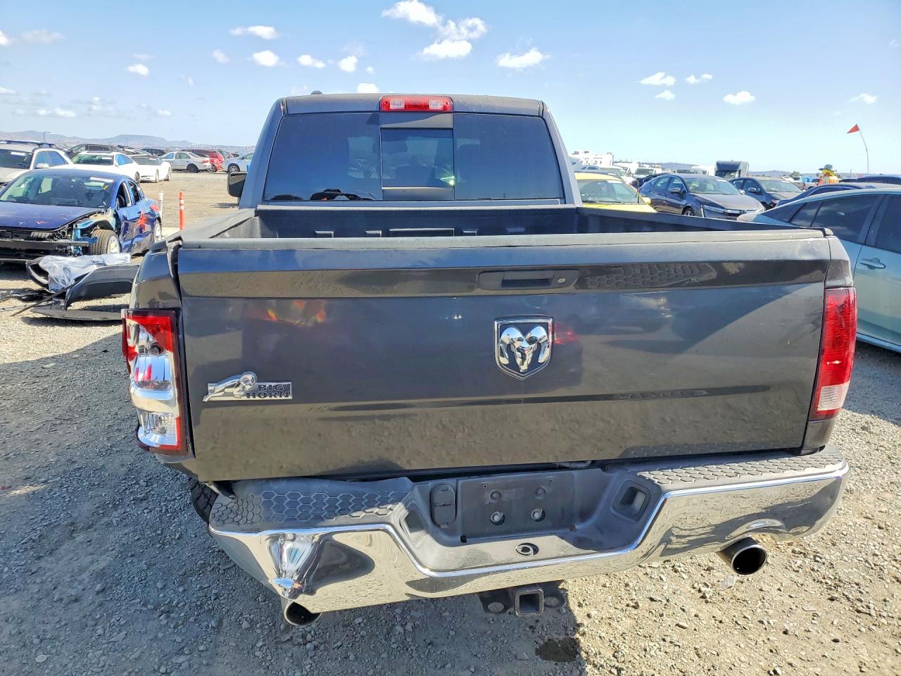 2015 Ram 1500 Slt Gray vin: 1C6RR6GT5FS754709