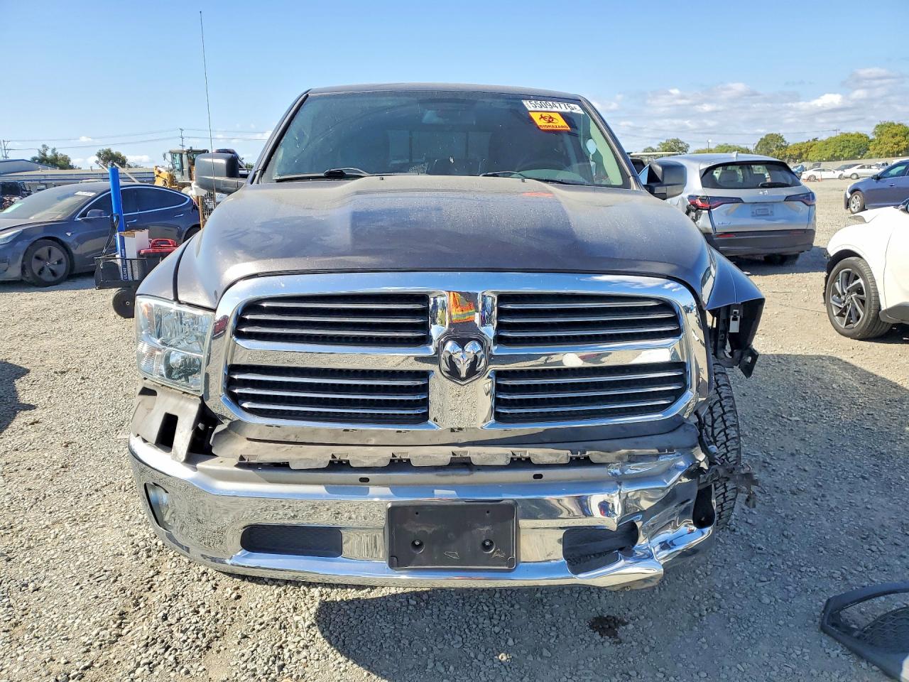 2015 Ram 1500 Slt Gray vin: 1C6RR6GT5FS754709