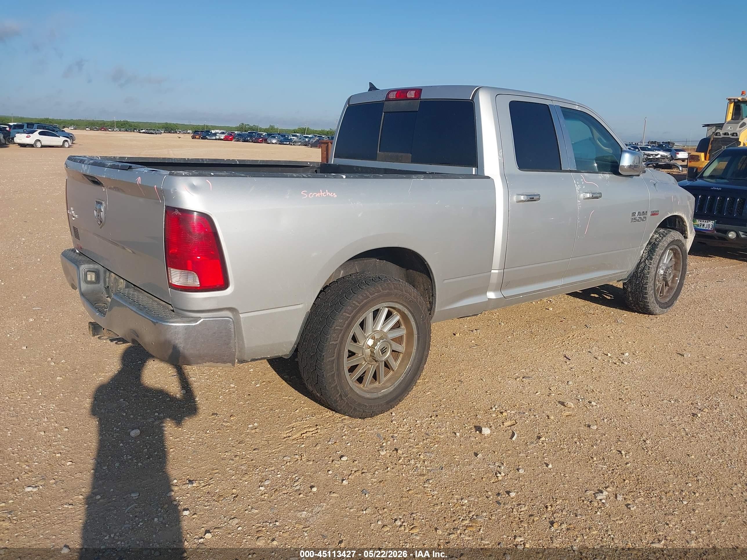 2013 Ram 1500 Lone Star Silver vin: 1C6RR6GT6DS645043