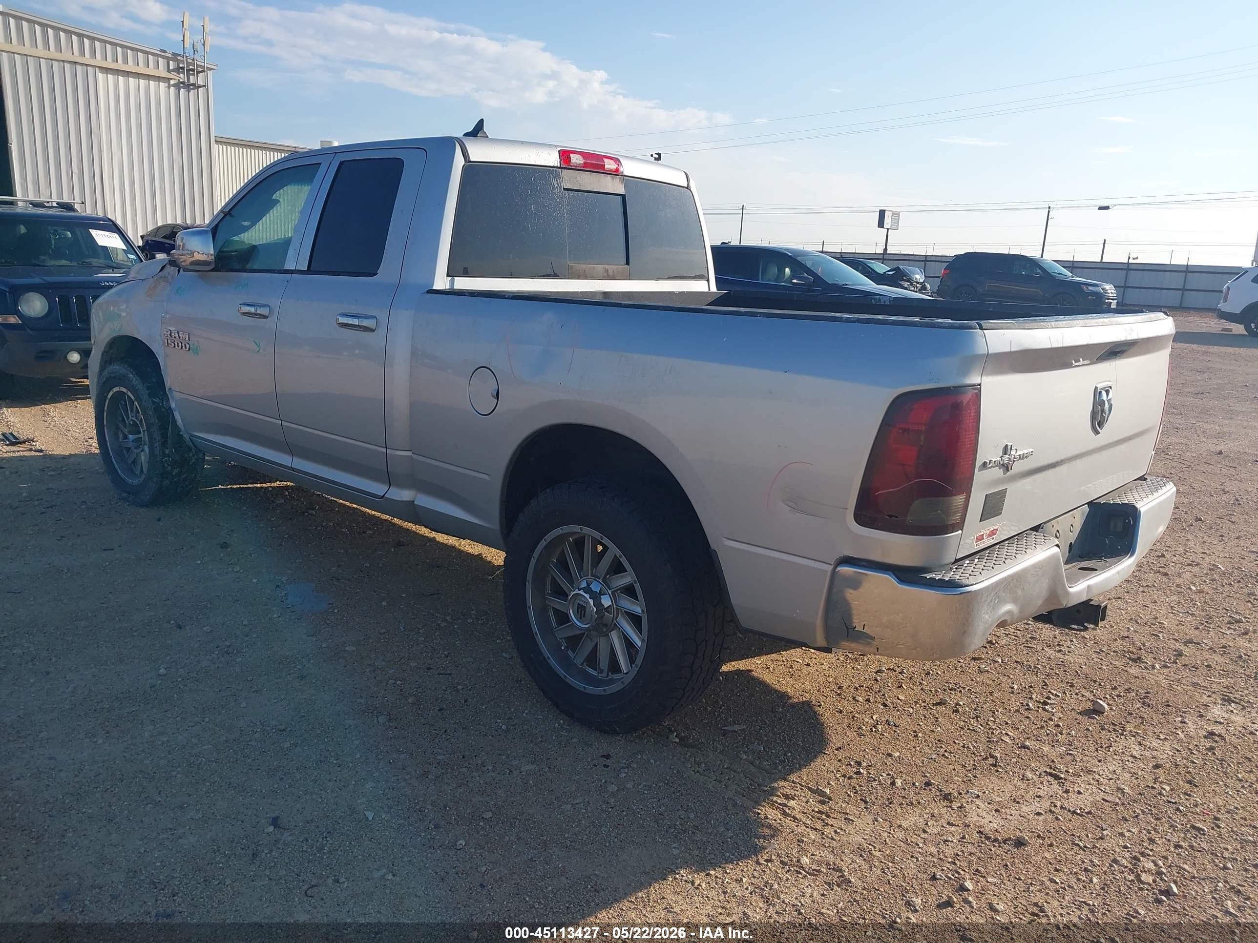 2013 Ram 1500 Lone Star Silver vin: 1C6RR6GT6DS645043