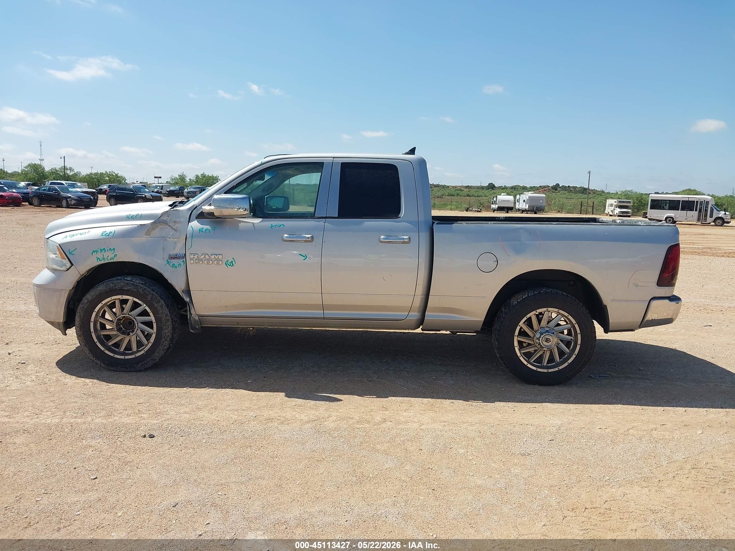 2013 Ram 1500 Lone Star Silver vin: 1C6RR6GT6DS645043