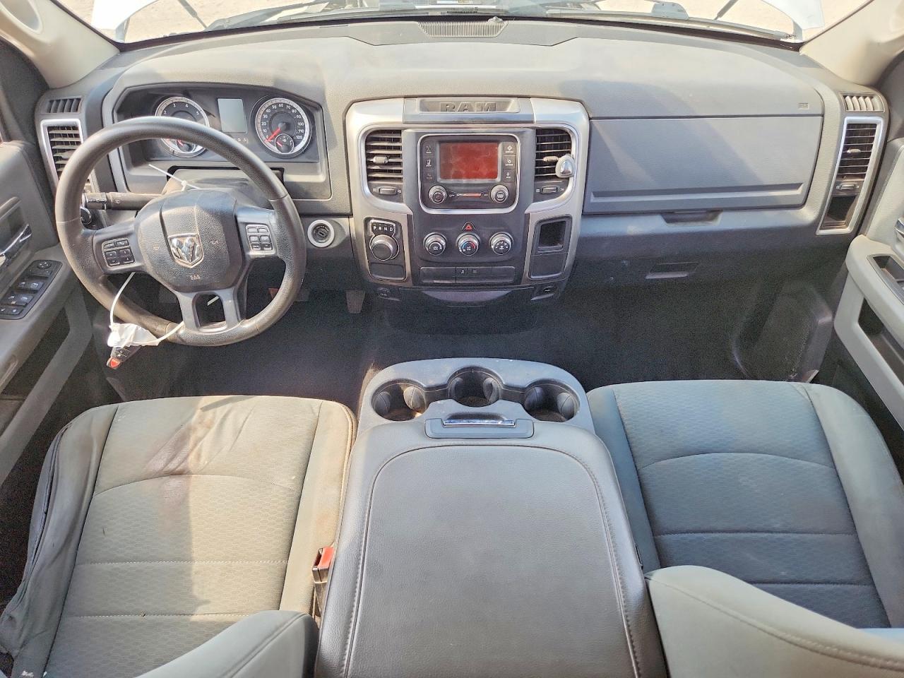 2014 Ram 1500 Slt White vin: 1C6RR6GT6ES253438