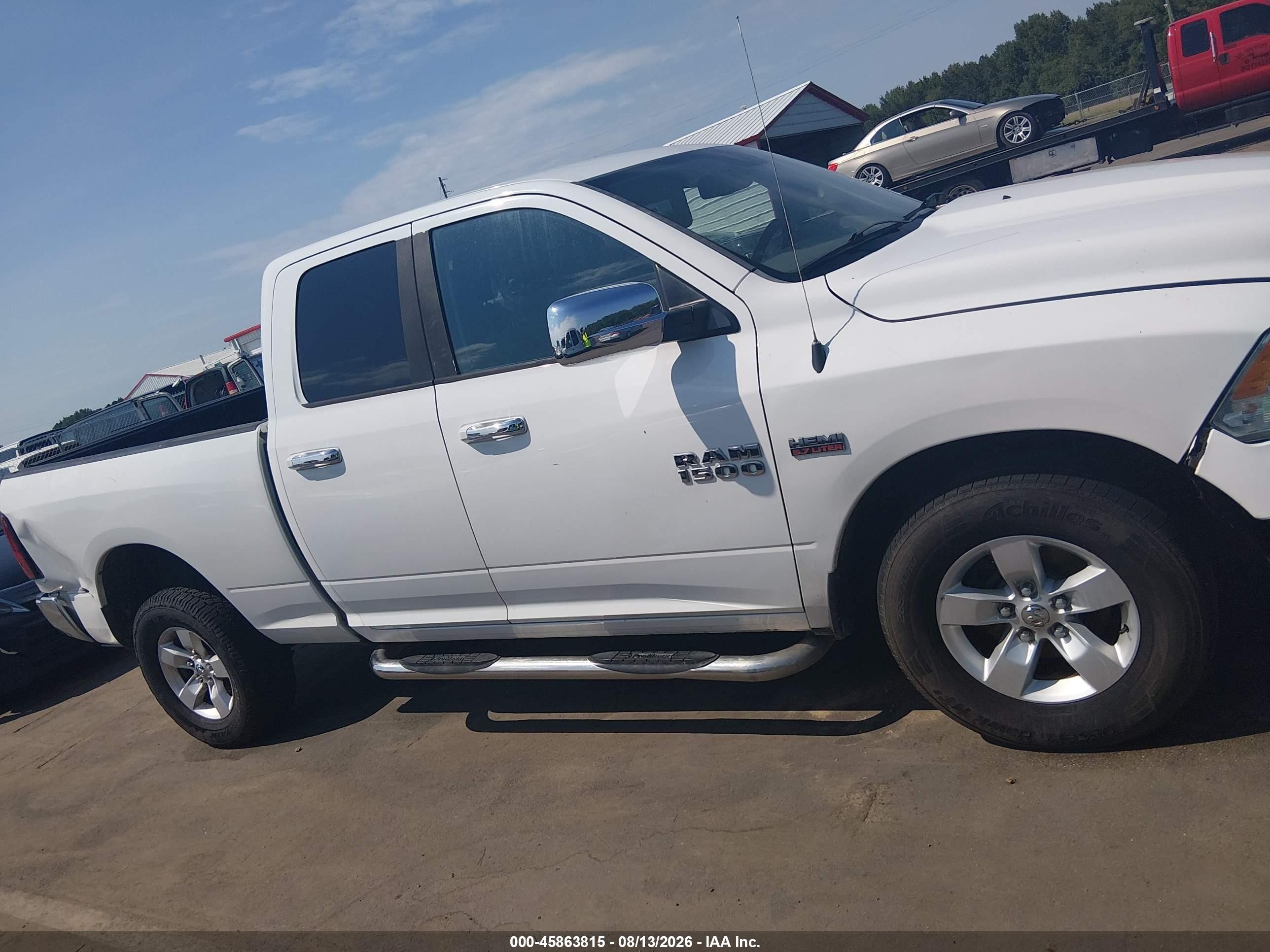 2014 Ram 1500 Big Horn/lone Star/outdoorsman/slt White vin: 1C6RR6GT6ES306462
