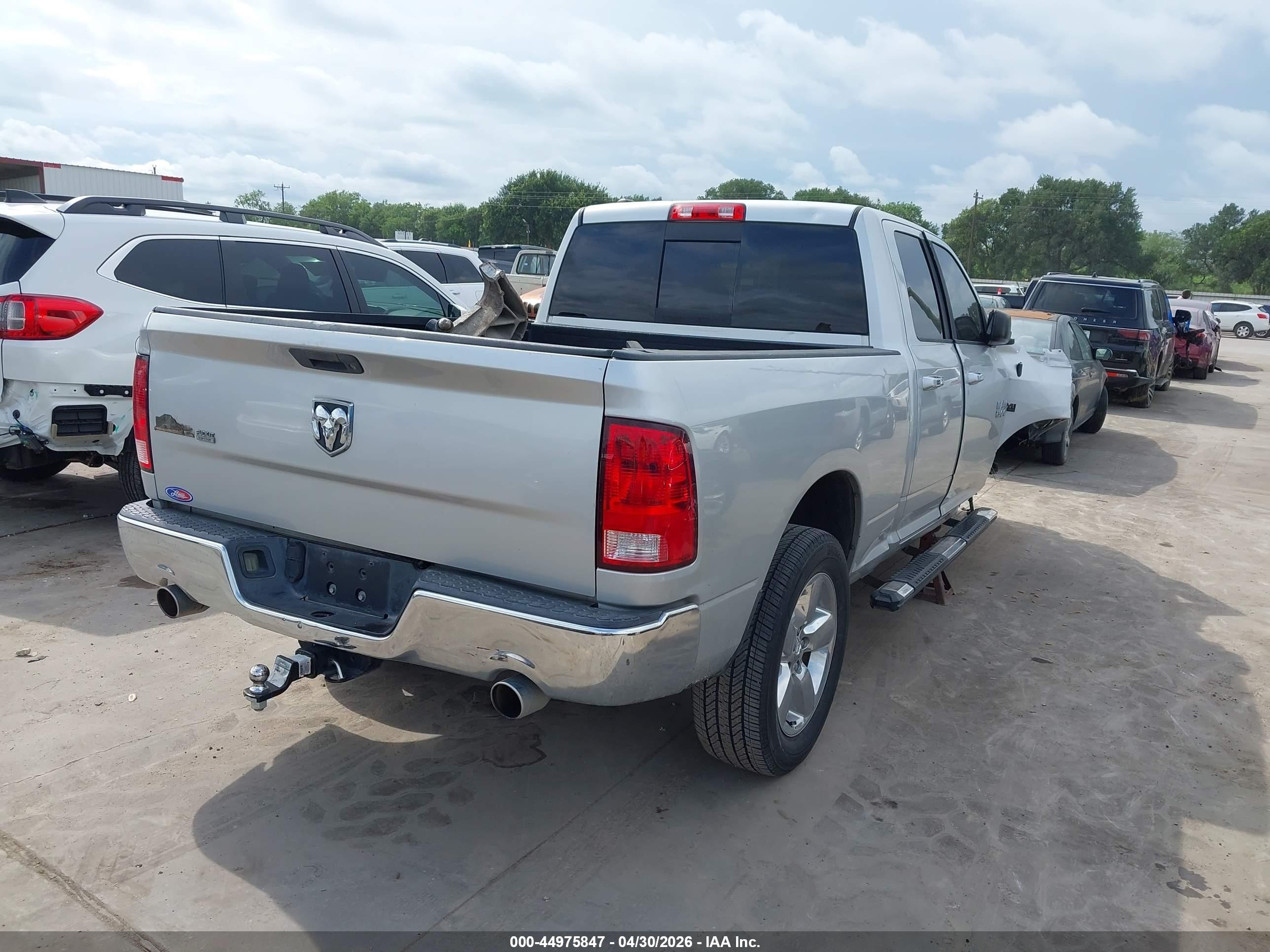 2015 Ram 1500 Big Horn Silver vin: 1C6RR6GT6FS511166