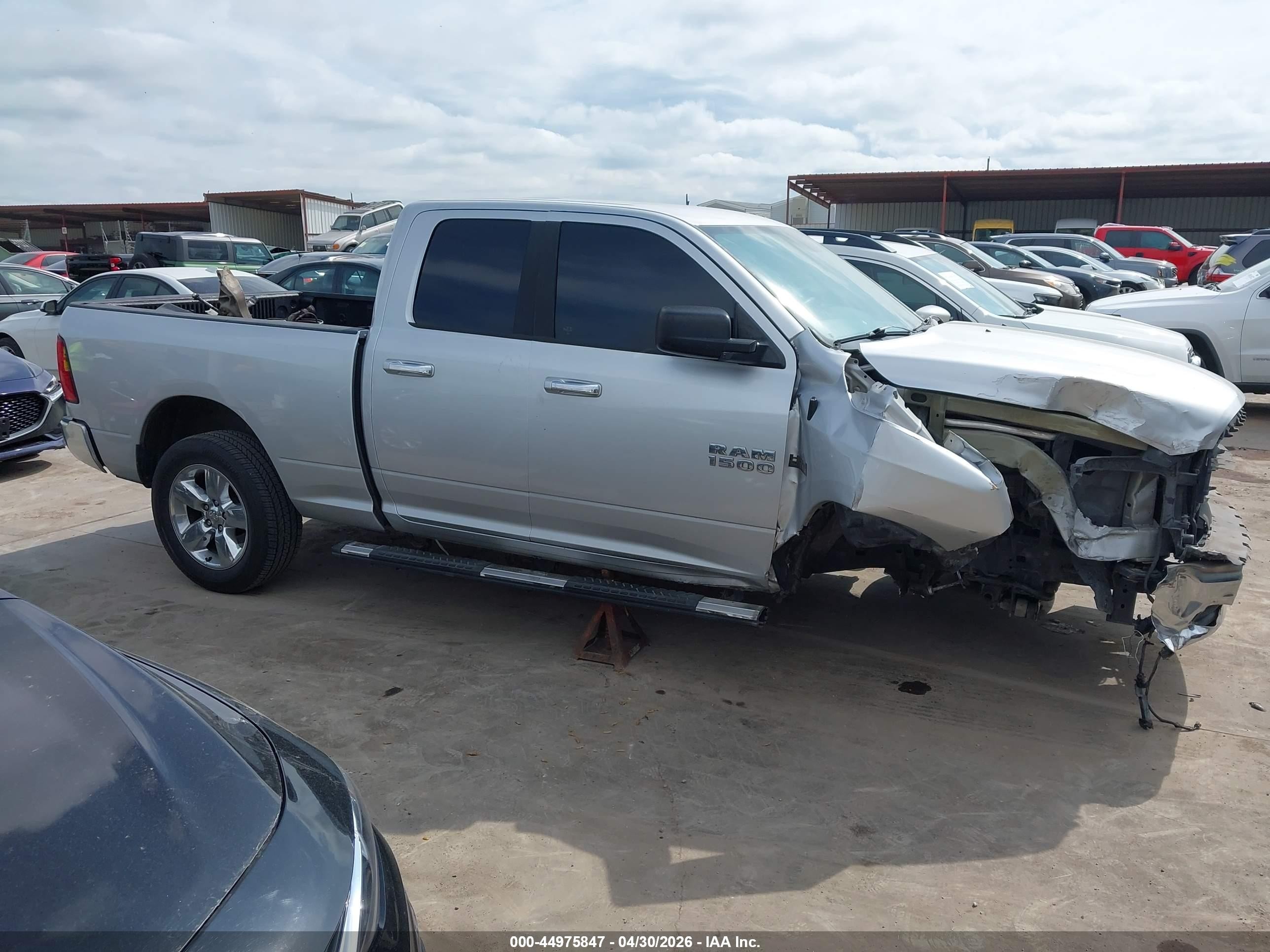 2015 Ram 1500 Big Horn Silver vin: 1C6RR6GT6FS511166