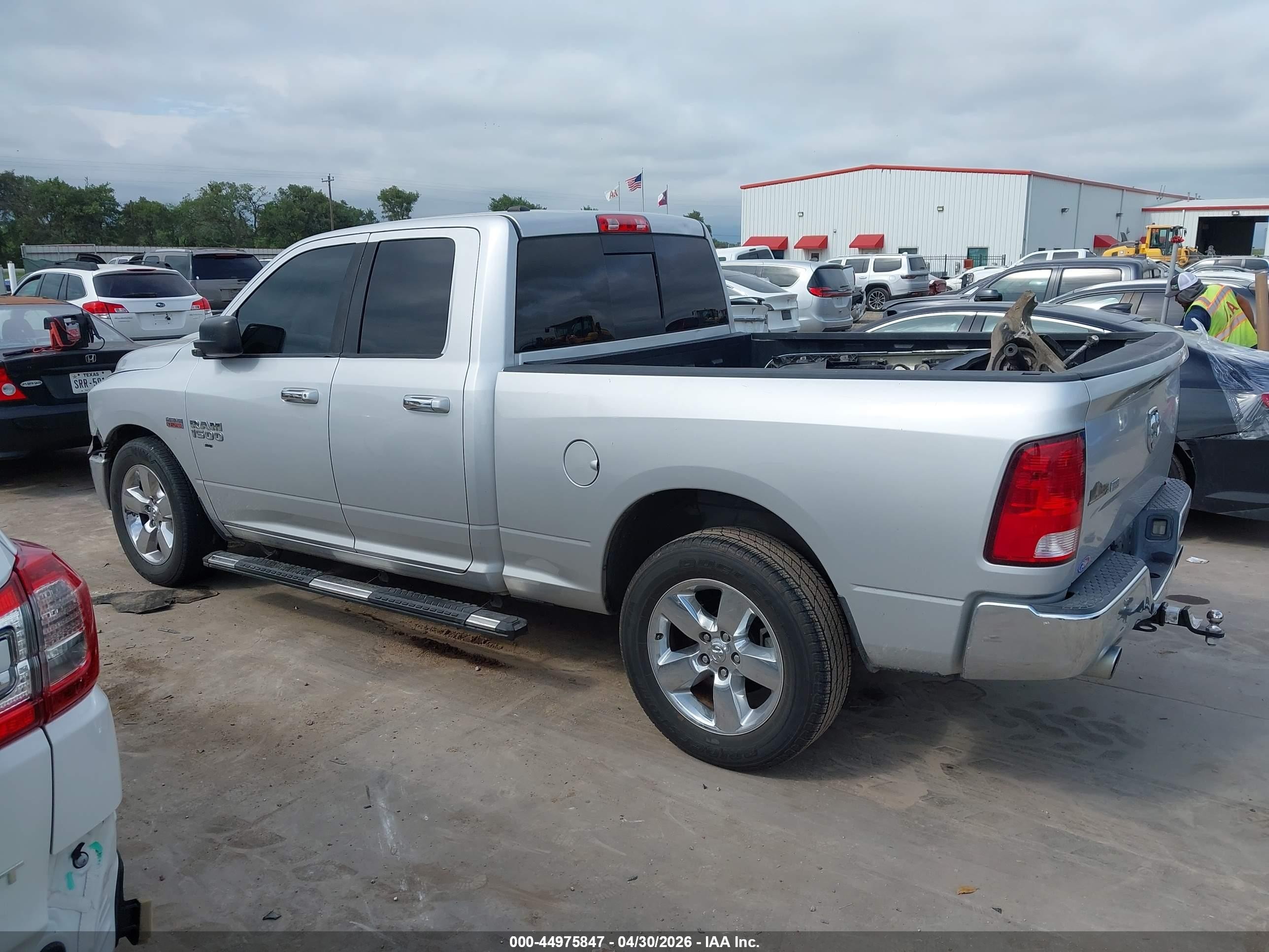 2015 Ram 1500 Big Horn Silver vin: 1C6RR6GT6FS511166