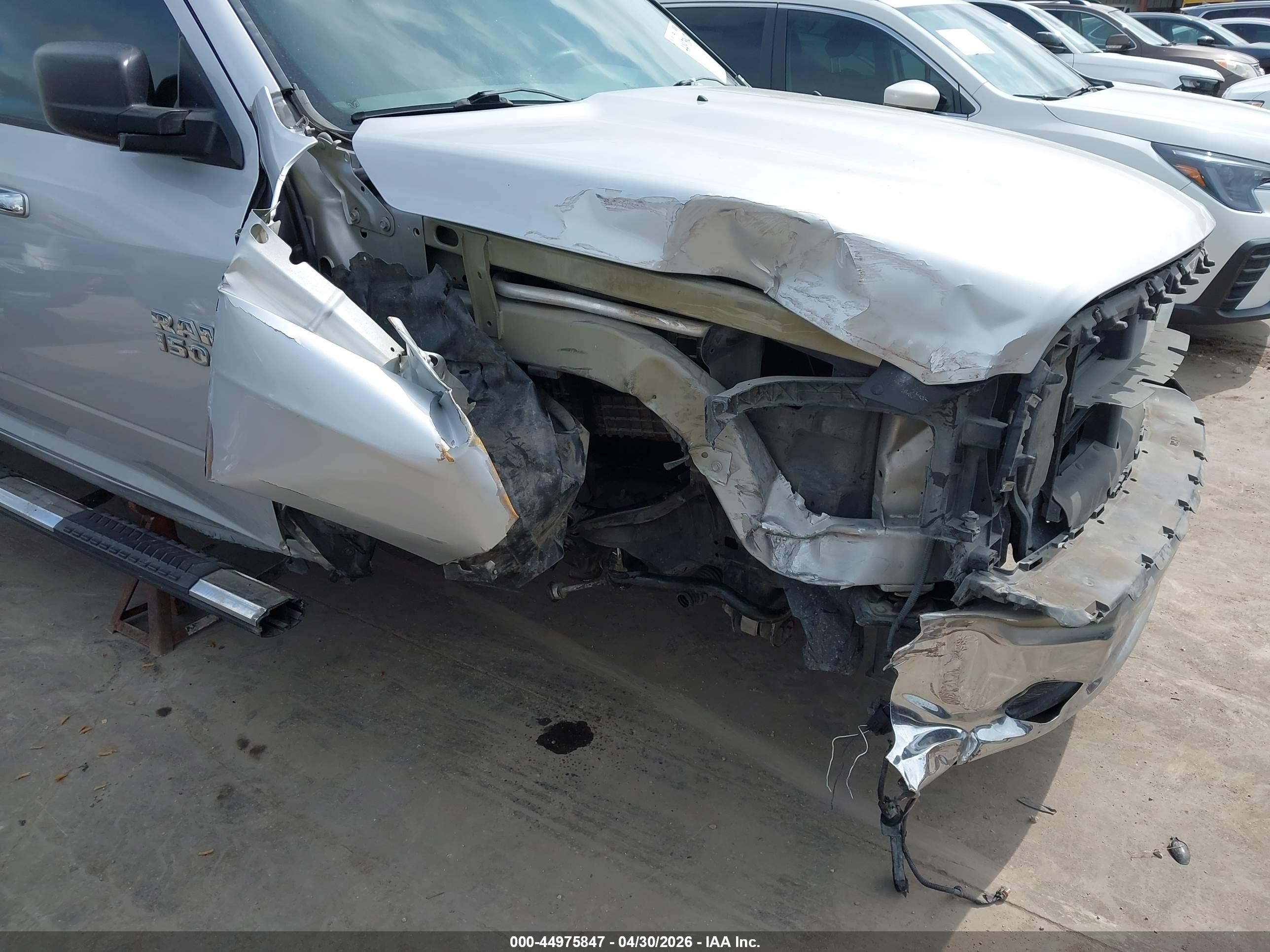 2015 Ram 1500 Big Horn Silver vin: 1C6RR6GT6FS511166