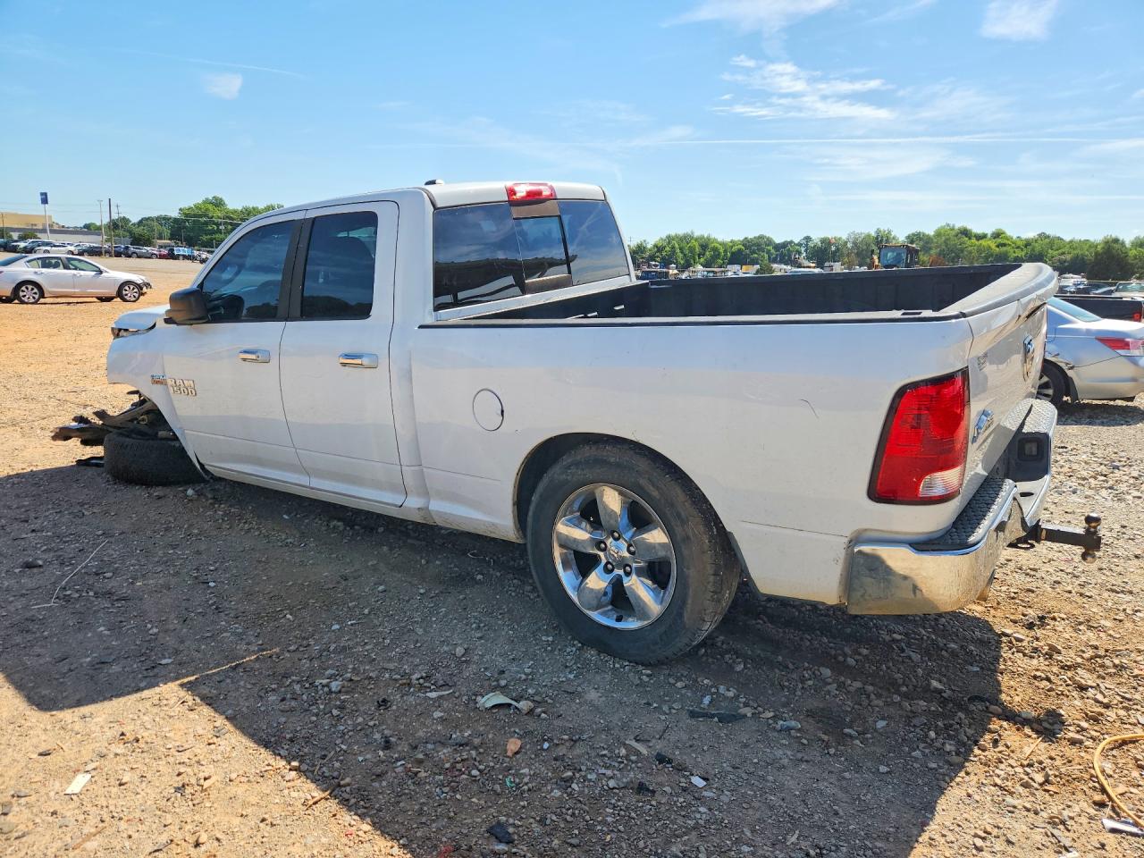 2015 Dodge Ram 1500 Белый vin: 1C6RR6GT6FS577880