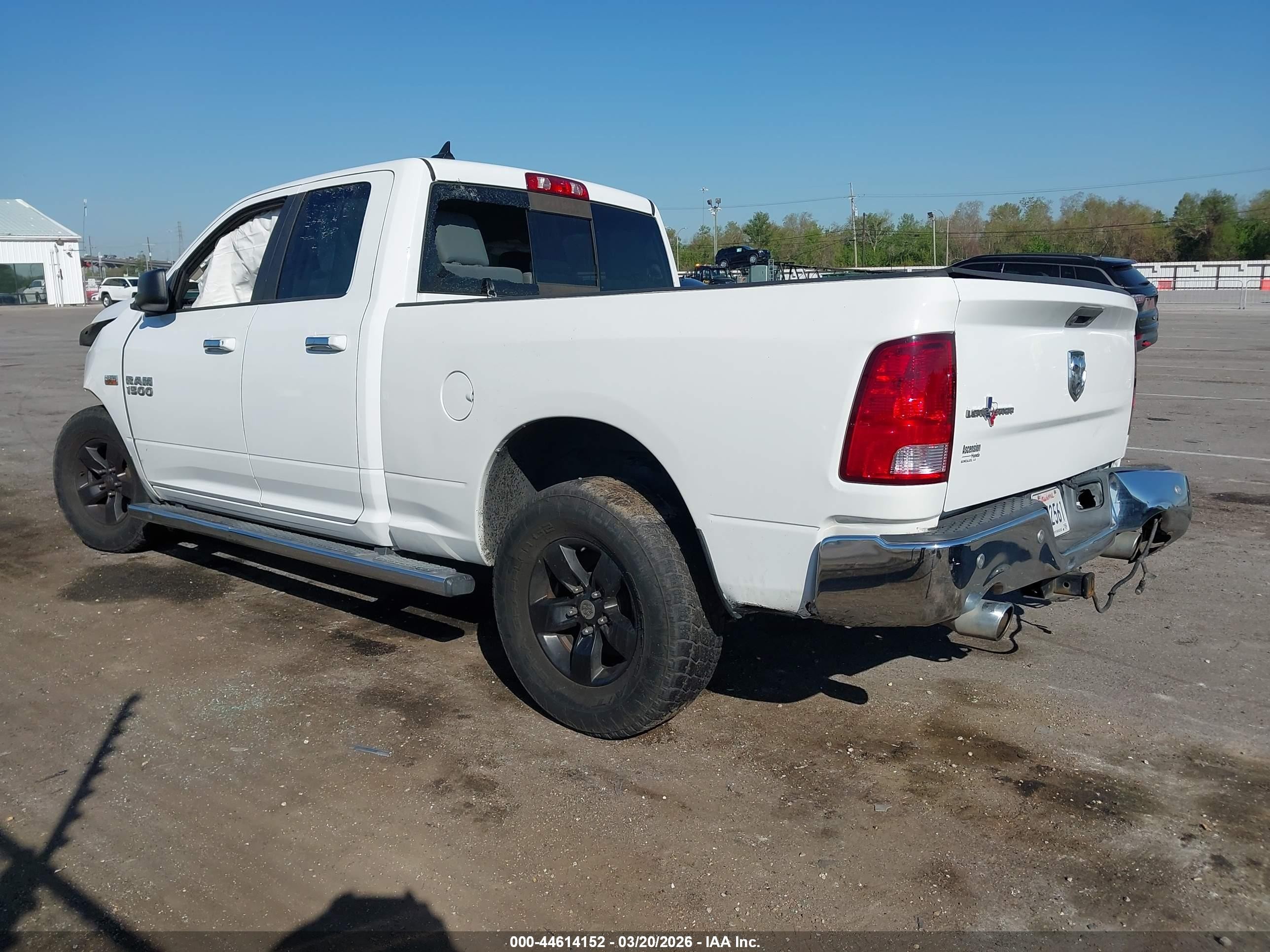 2015 Ram 1500 Lone Star Белый vin: 1C6RR6GT6FS582111