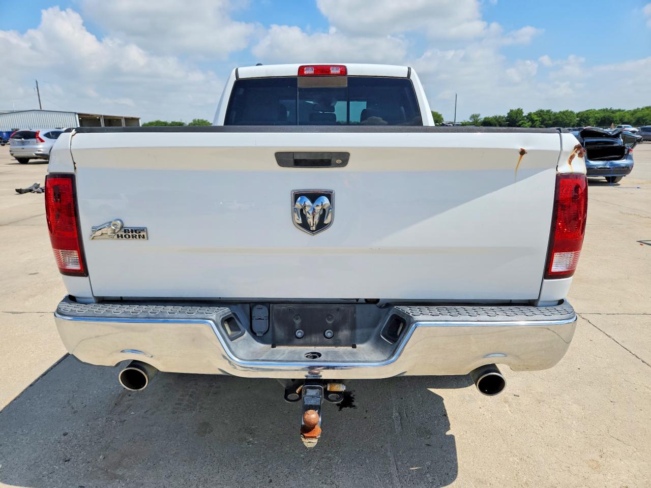 2013 Ram 1500 Slt White vin: 1C6RR6GT7DS672588