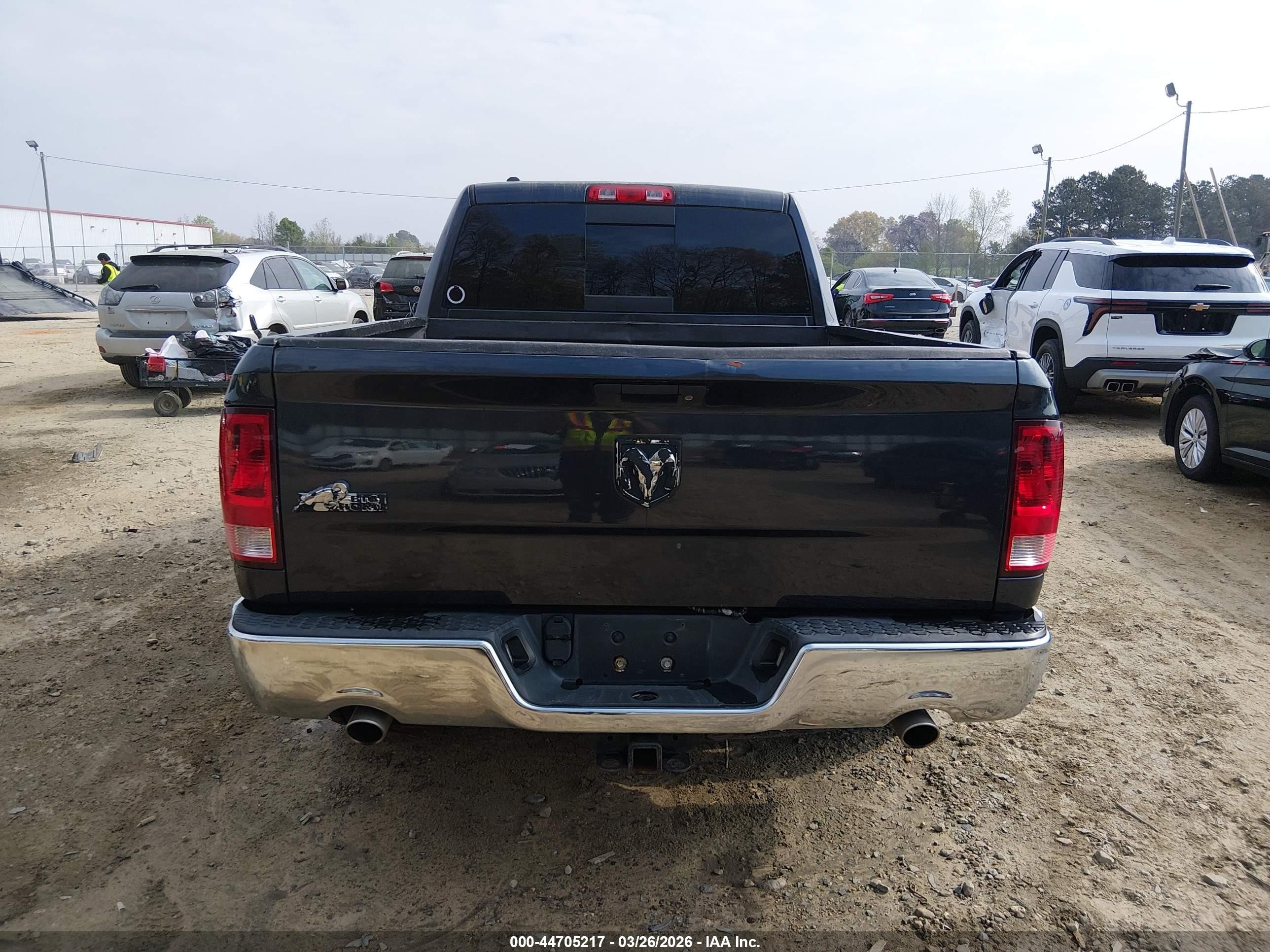 2013 Ram 1500 Big Horn Серый vin: 1C6RR6GT7DS672591