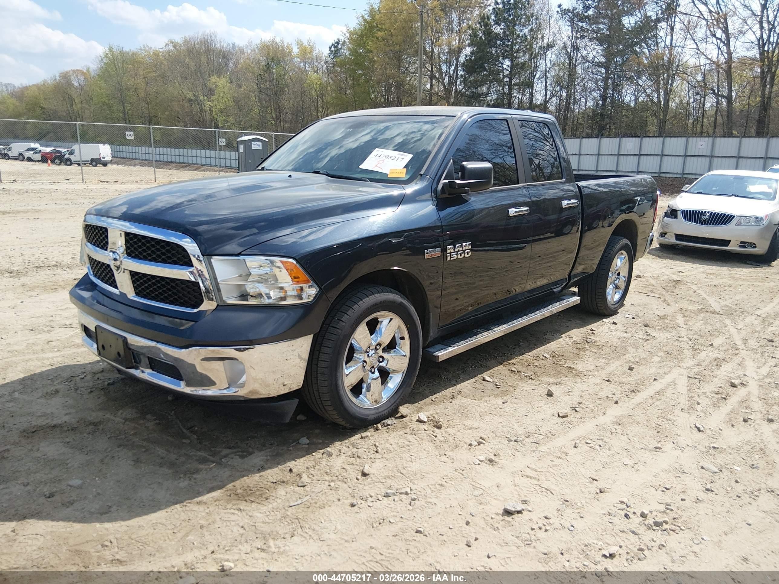 2013 Ram 1500 Big Horn Серый vin: 1C6RR6GT7DS672591