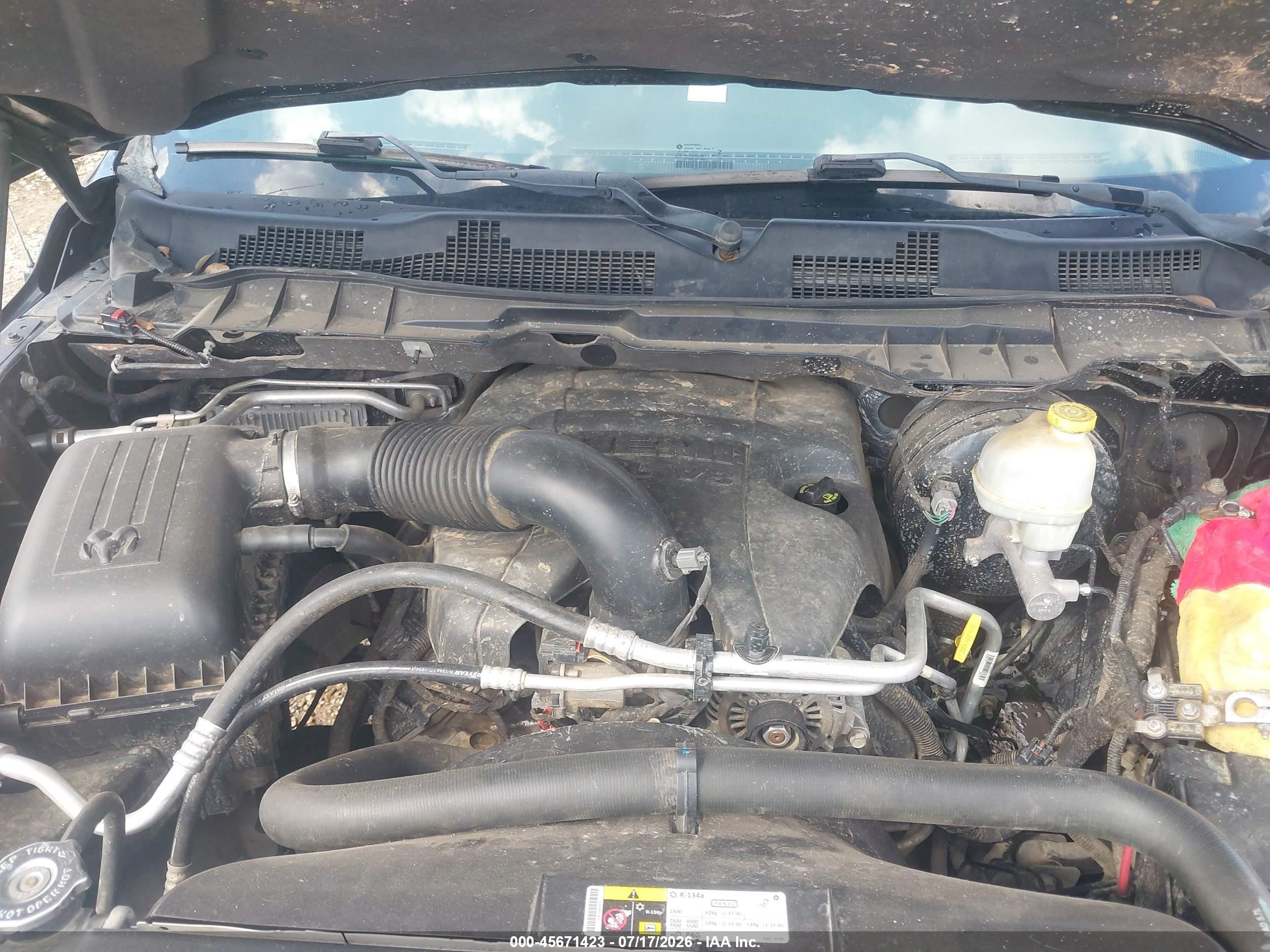 2014 Ram 1500 Slt Black vin: 1C6RR6GT7ES236440