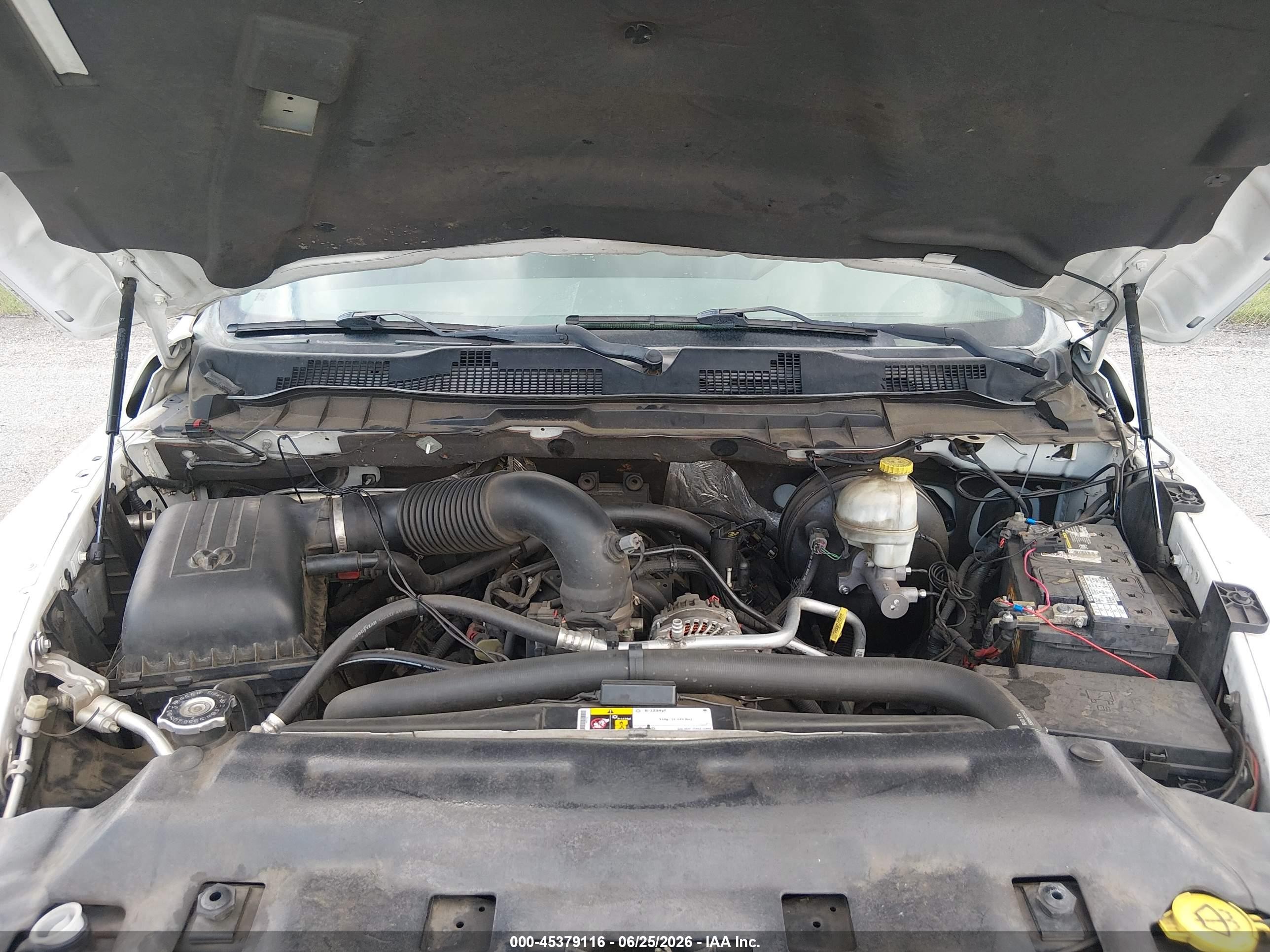 2014 Ram 1500 Big Horn White vin: 1C6RR6GT7ES293446