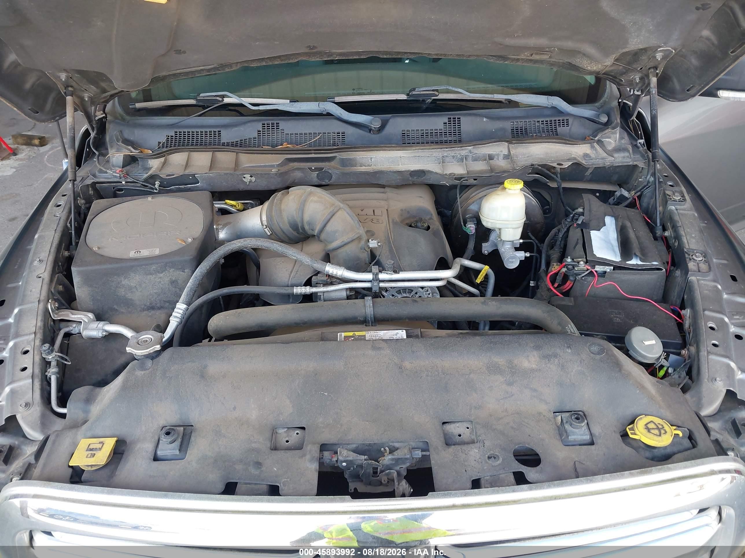 2013 Ram 1500 Big Horn Gray vin: 1C6RR6GT8DS678626
