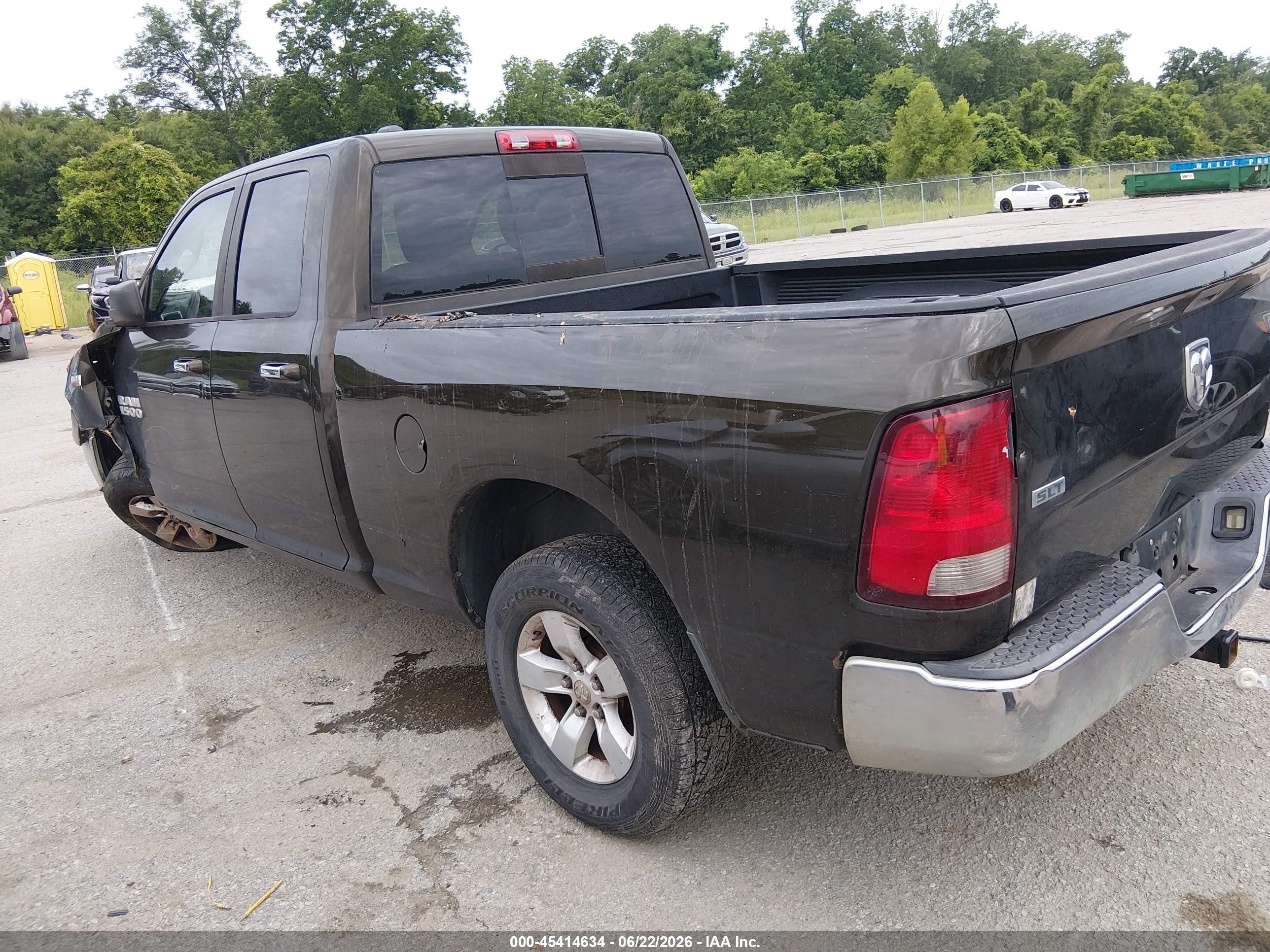 2014 Ram 1500 Slt Коричневый vin: 1C6RR6GT8ES366095