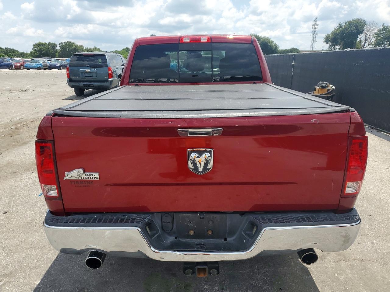 2014 Ram 1500 Slt Red vin: 1C6RR6GT8ES416090