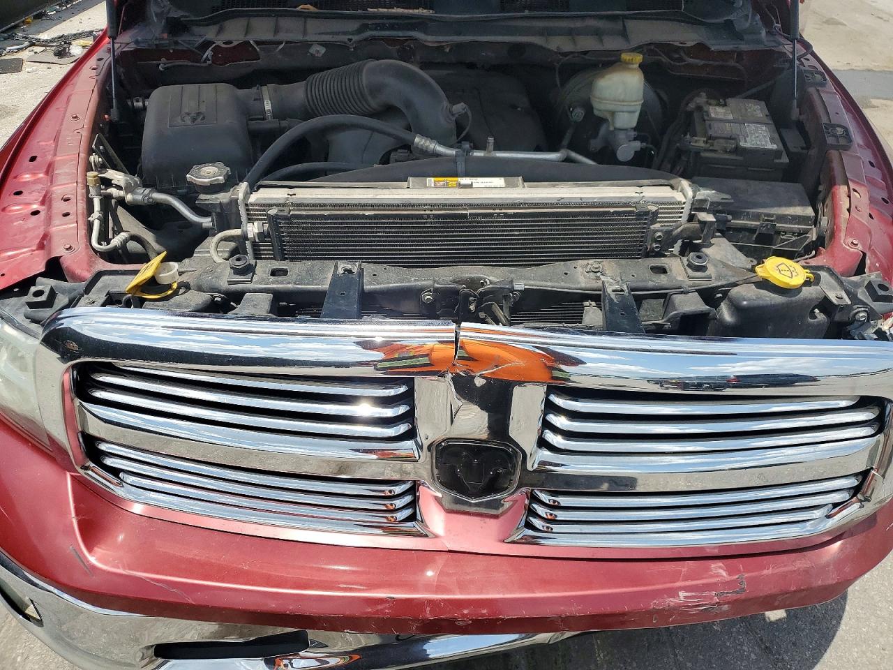 2014 Ram 1500 Slt Red vin: 1C6RR6GT8ES416090