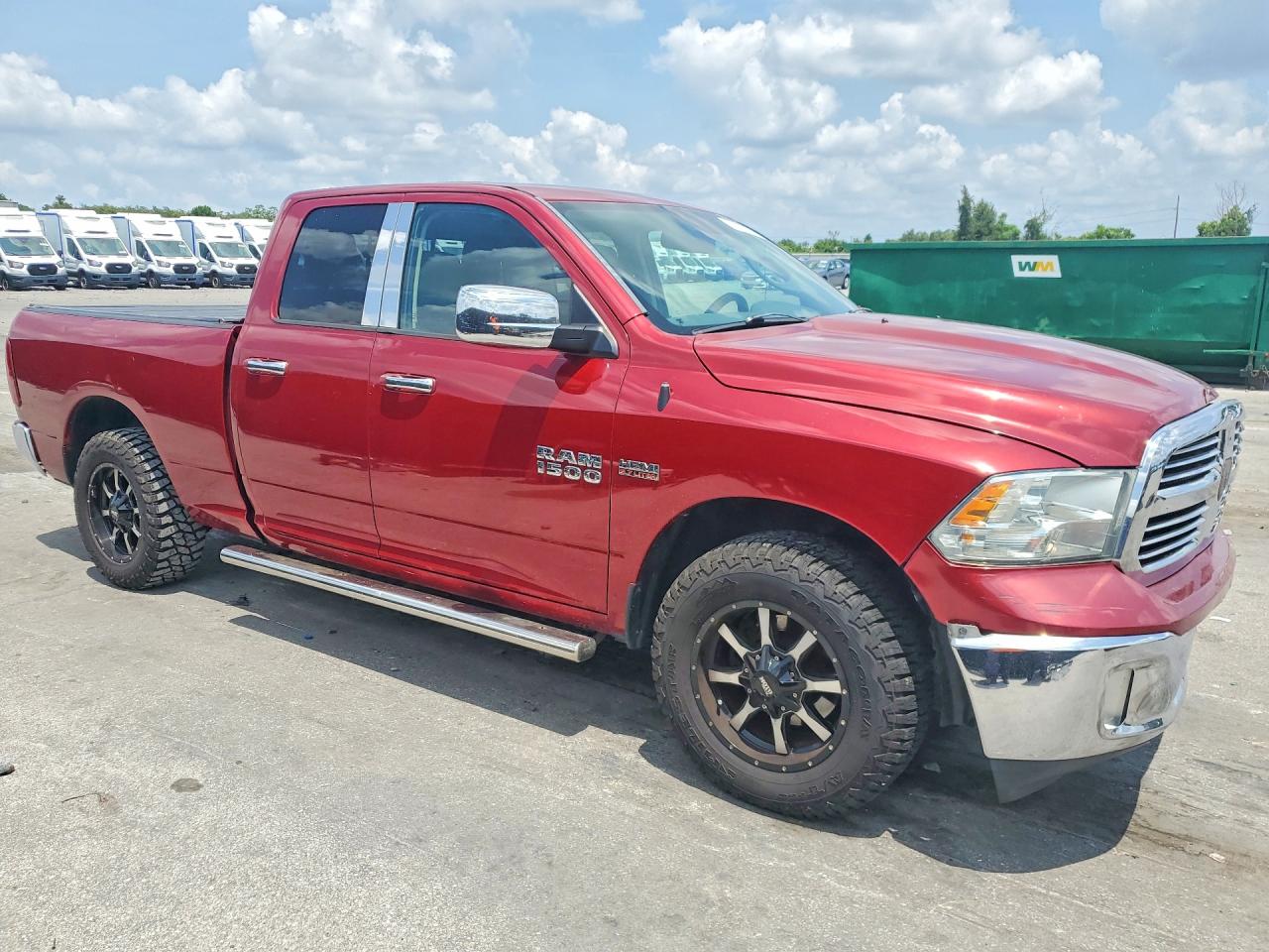 2014 Ram 1500 Slt Red vin: 1C6RR6GT8ES416090