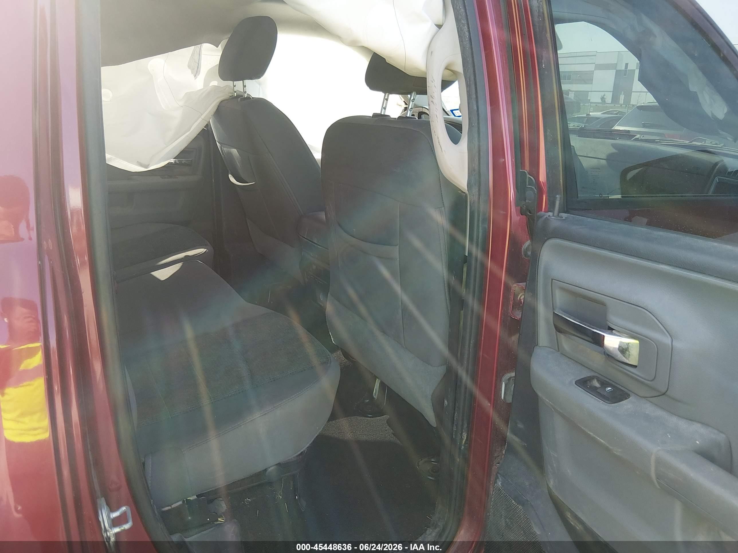 2014 Ram 1500 Lone Star Красный vin: 1C6RR6GT8ES458601
