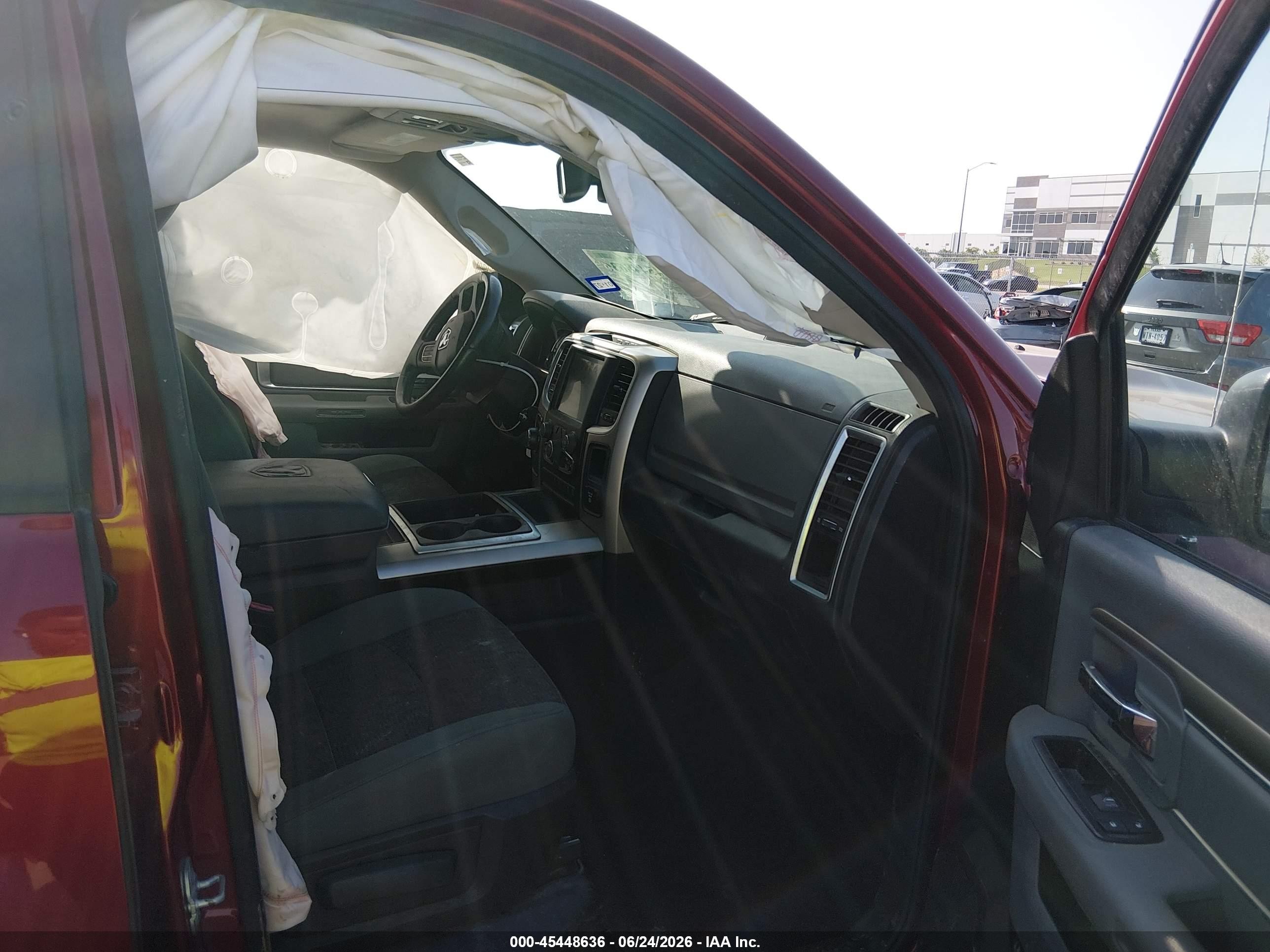 2014 Ram 1500 Lone Star Красный vin: 1C6RR6GT8ES458601