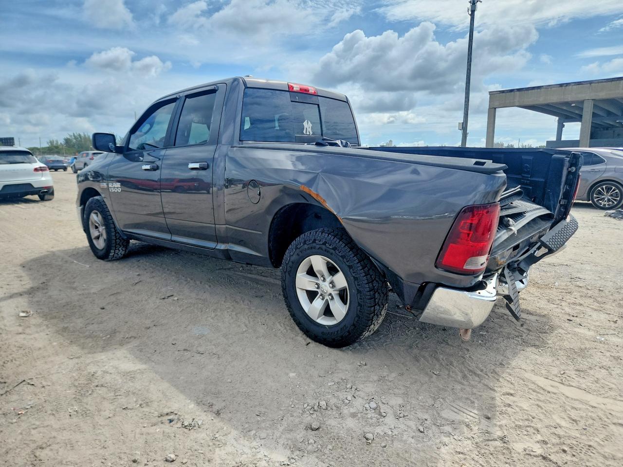 2015 Ram 1500 Slt Gray vin: 1C6RR6GT8FS553130