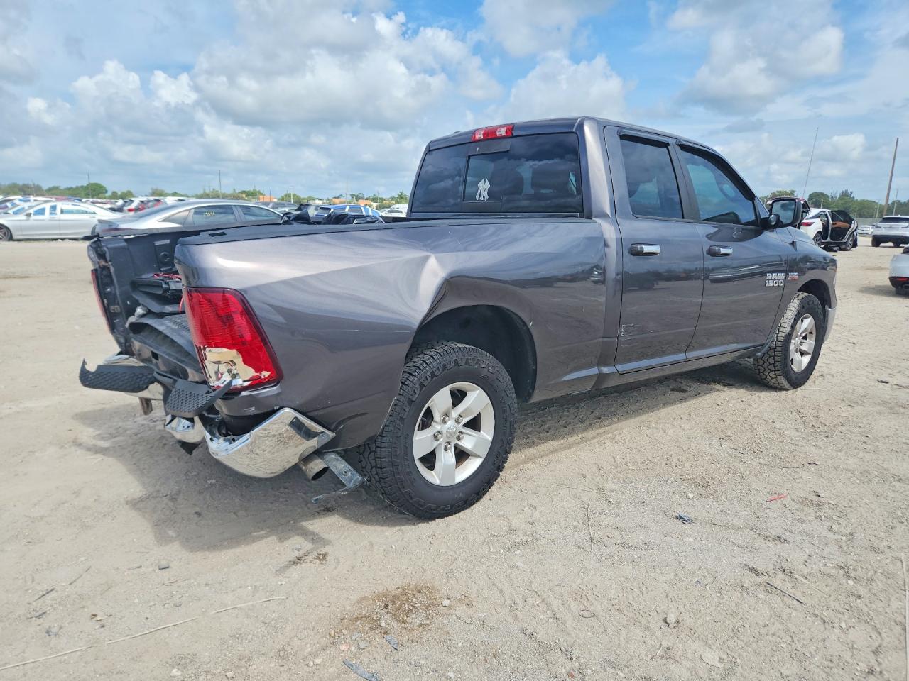 2015 Ram 1500 Slt Gray vin: 1C6RR6GT8FS553130