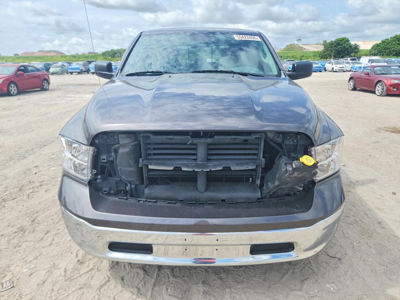 2015 Ram 1500 Slt Gray vin: 1C6RR6GT8FS553130