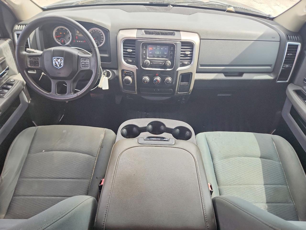 2015 Ram 1500 Slt Gray vin: 1C6RR6GT8FS553130