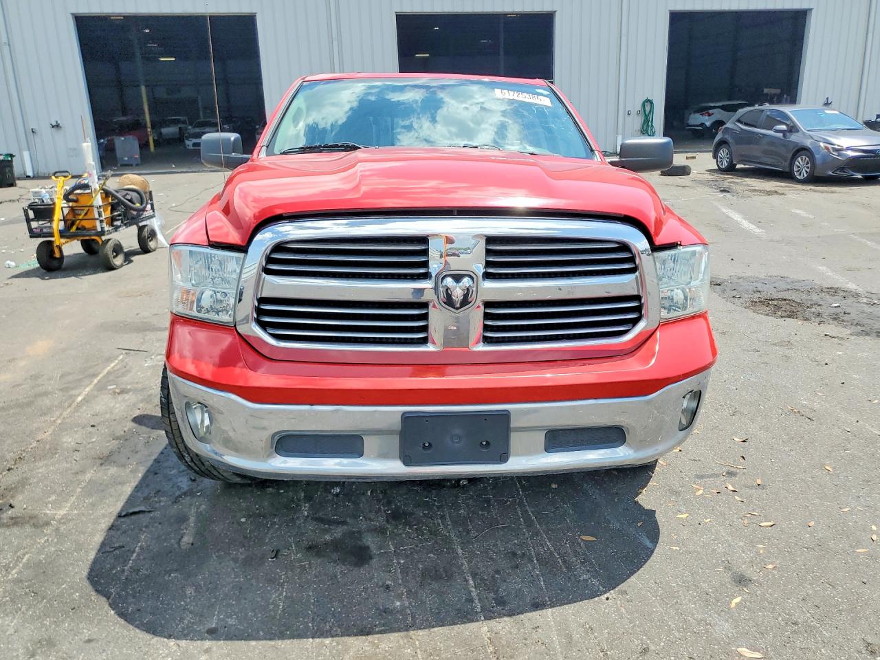 2014 Ram 1500 Slt Красный vin: 1C6RR6GT9ES345031