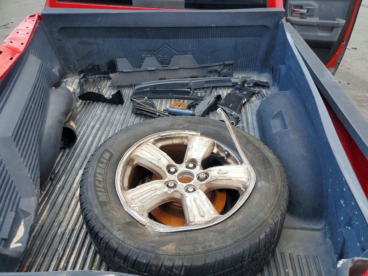 2014 Ram 1500 Slt Красный vin: 1C6RR6GT9ES345031