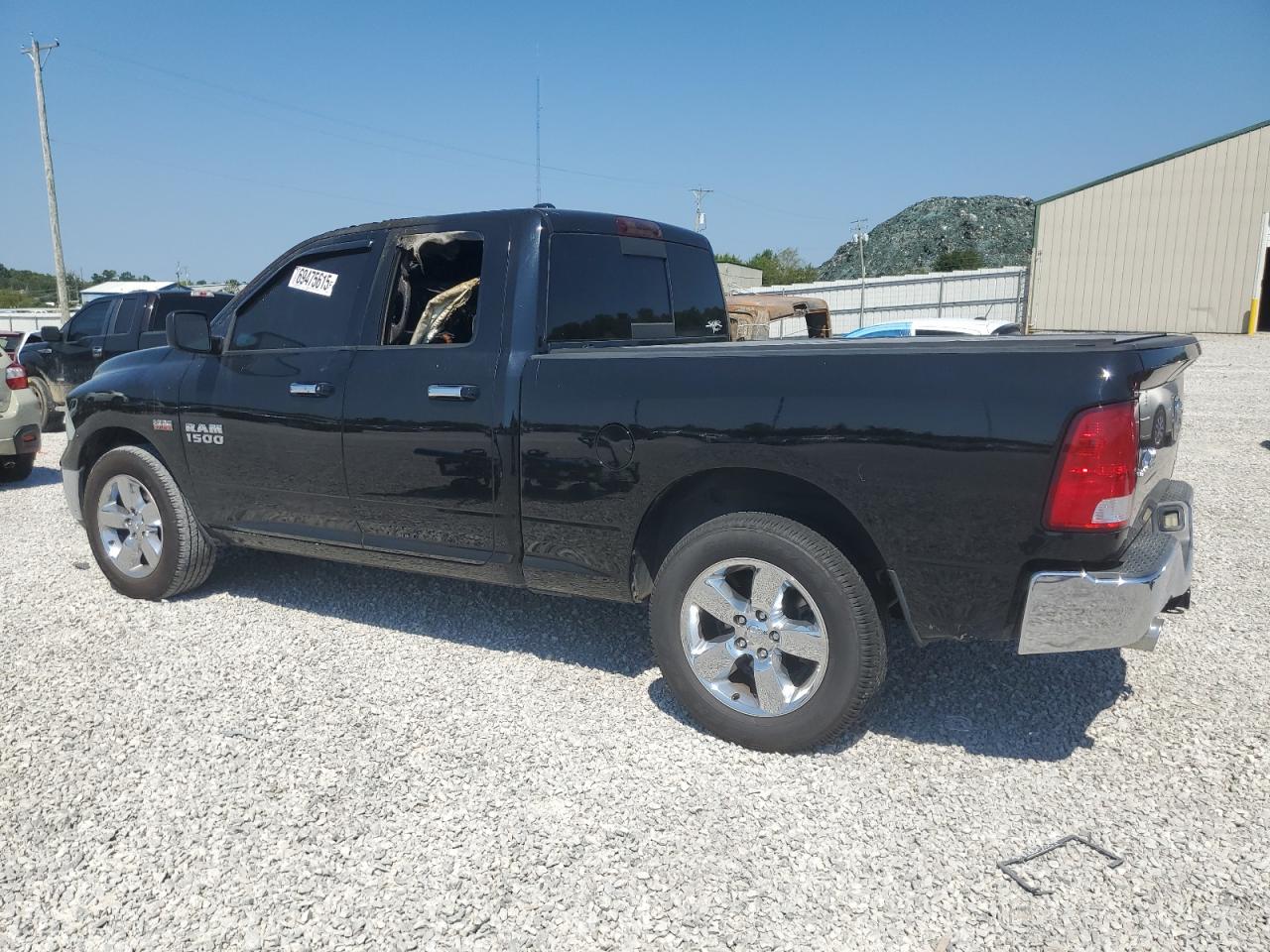 2015 Ram 1500 Slt Black vin: 1C6RR6GT9FS569448