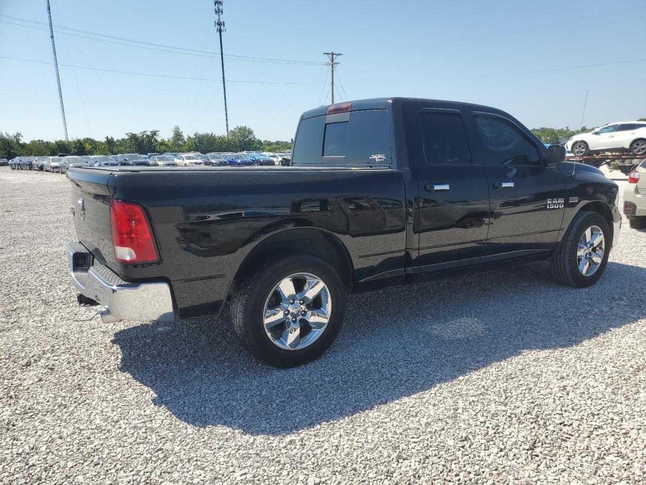 2015 Ram 1500 Slt Black vin: 1C6RR6GT9FS569448