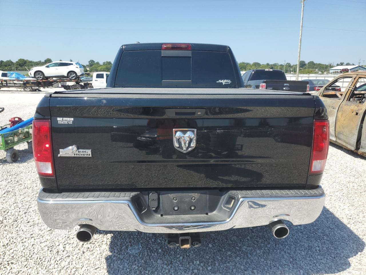 2015 Ram 1500 Slt Black vin: 1C6RR6GT9FS569448